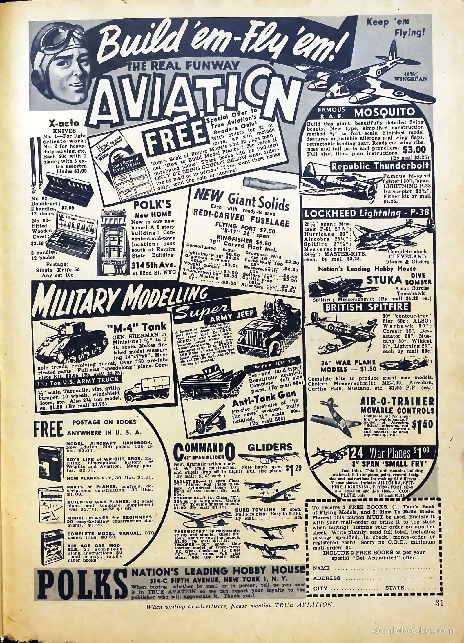 True Aviation Picture-Stories #8 (1944) — page 29 of 50