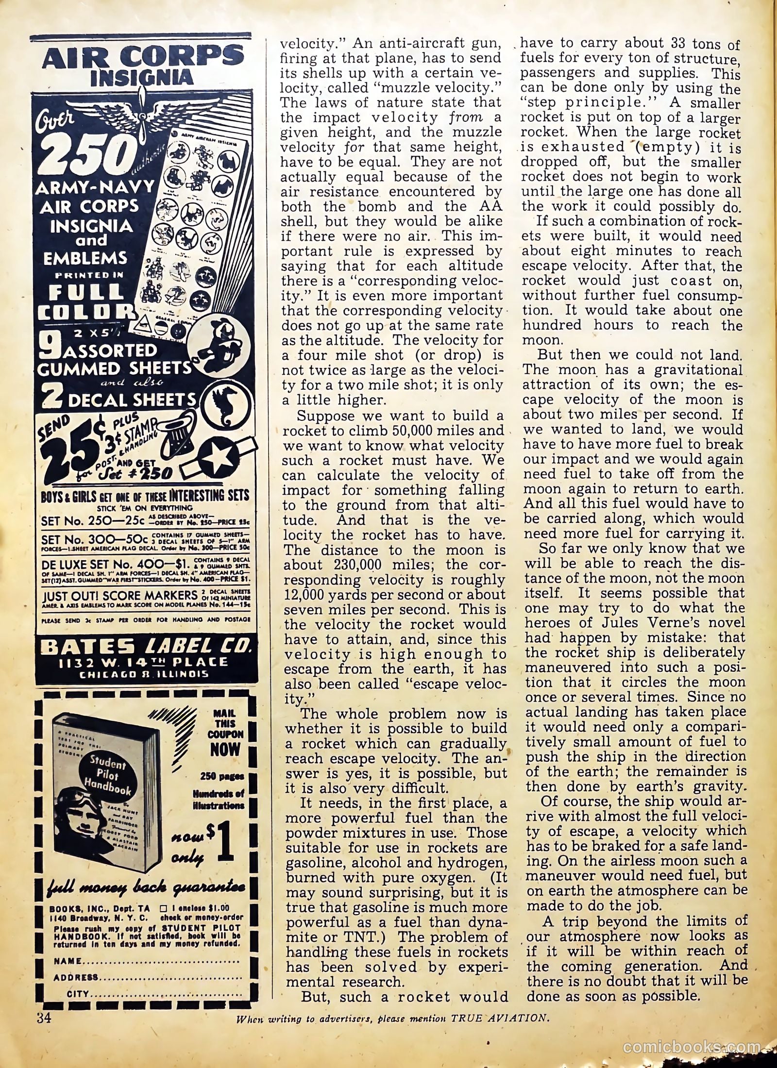 True Aviation Picture-Stories #8 (1944) — page 32 of 50