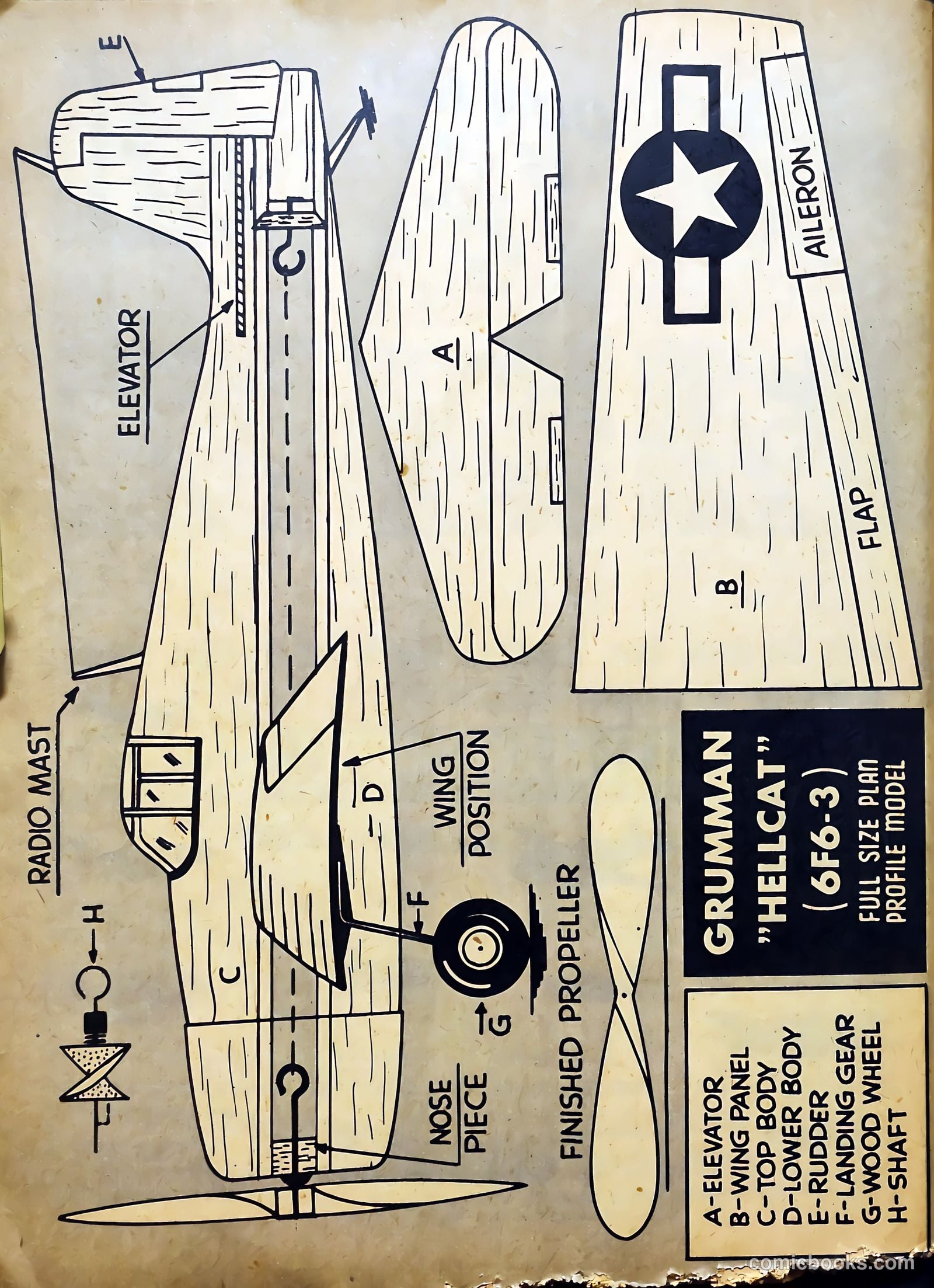 True Aviation Picture-Stories #8 (1944) — page 34 of 50