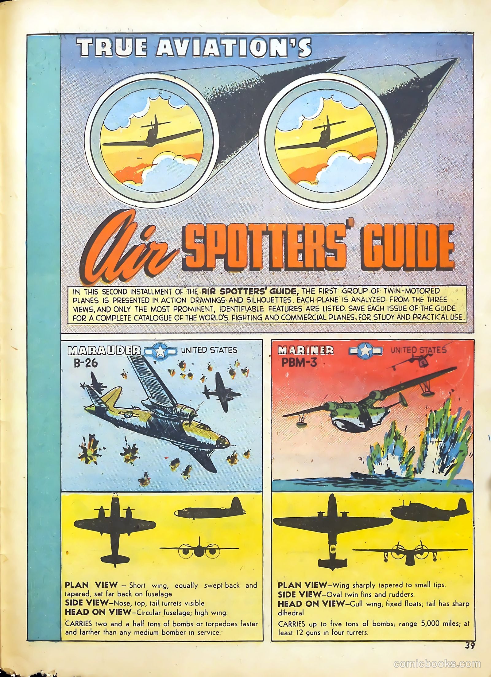 True Aviation Picture-Stories #8 (1944) — page 37 of 50