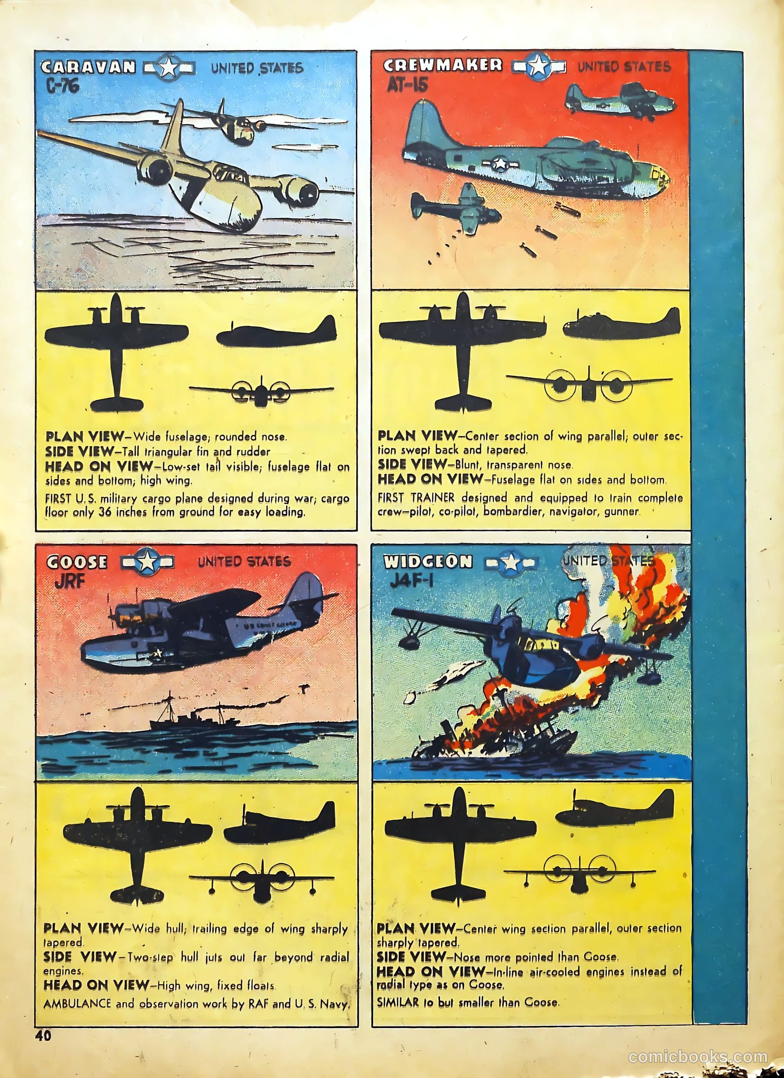 True Aviation Picture-Stories #8 (1944) — page 38 of 50