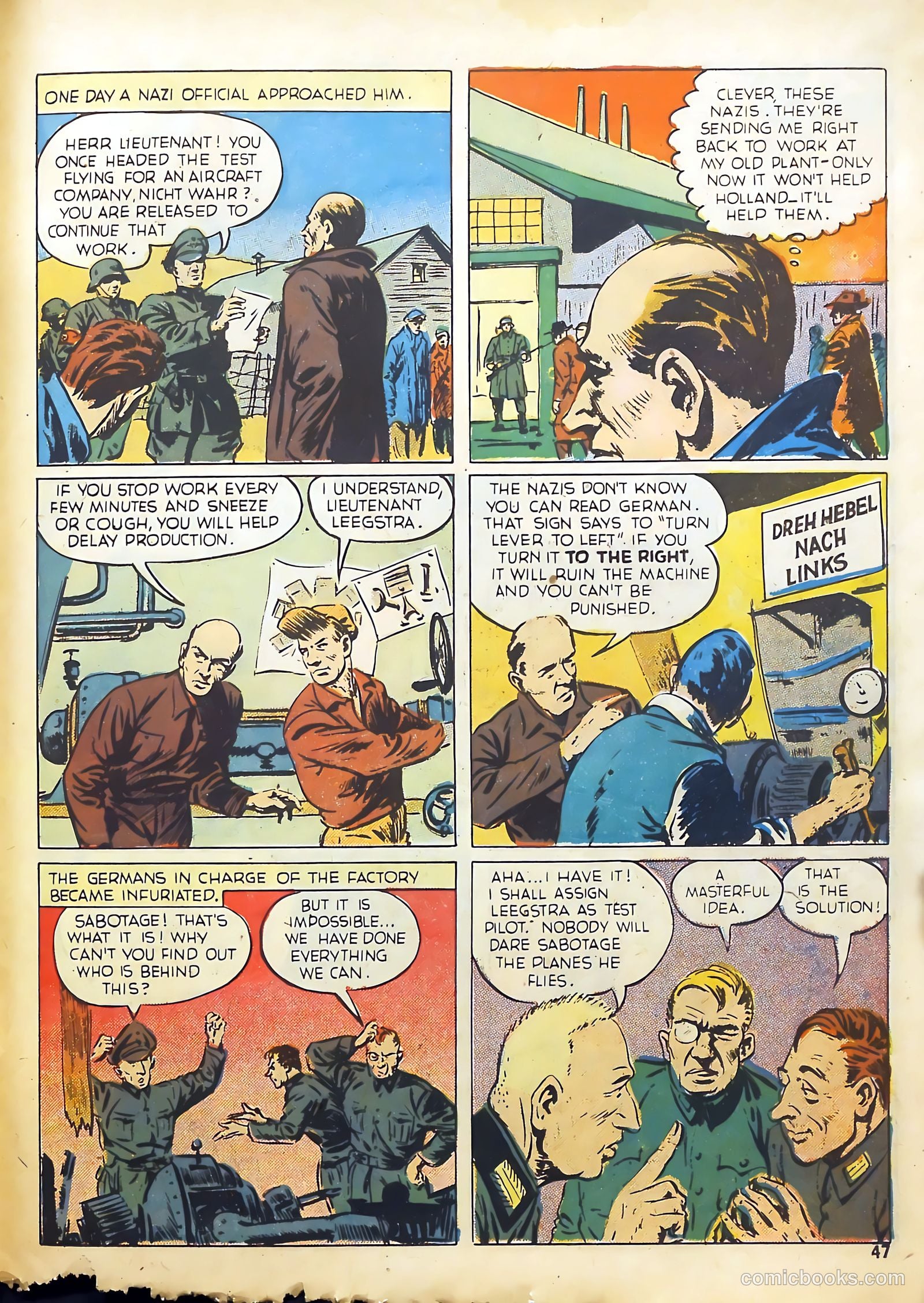 True Aviation Picture-Stories #8 (1944) — page 45 of 50