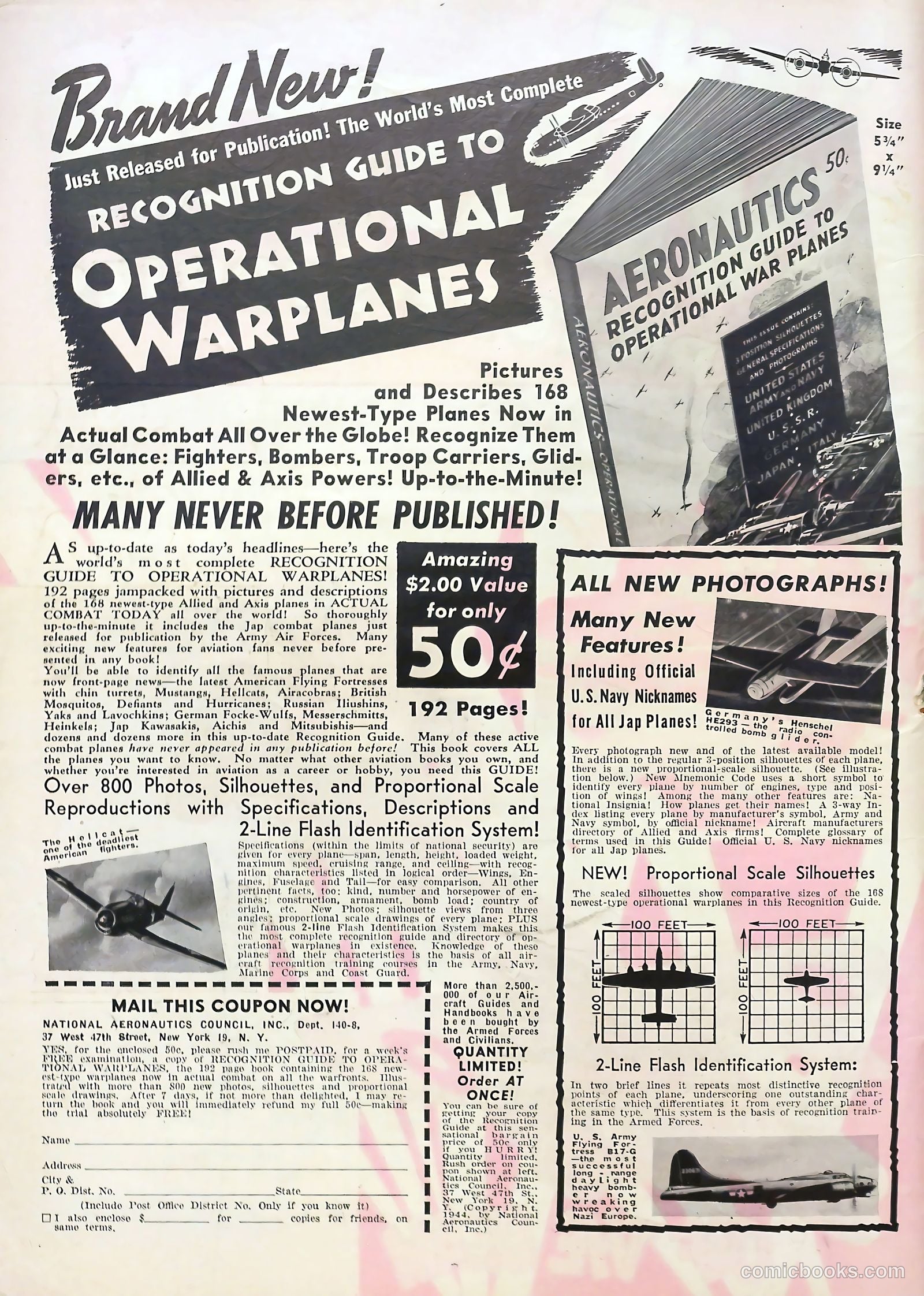 True Aviation Picture-Stories #9 (1944) — page 2 of 55