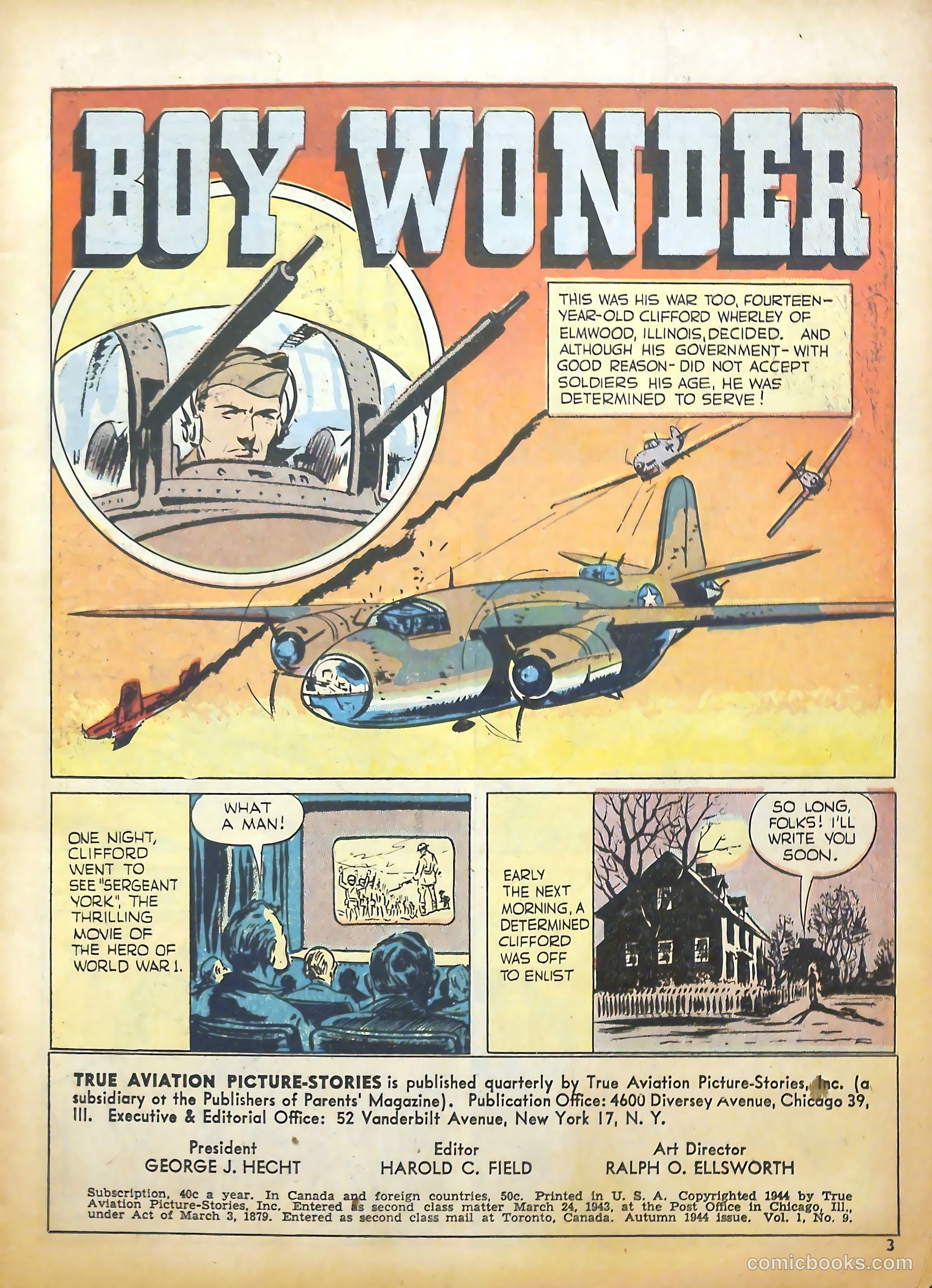 True Aviation Picture-Stories #9 (1944) — page 3 of 55