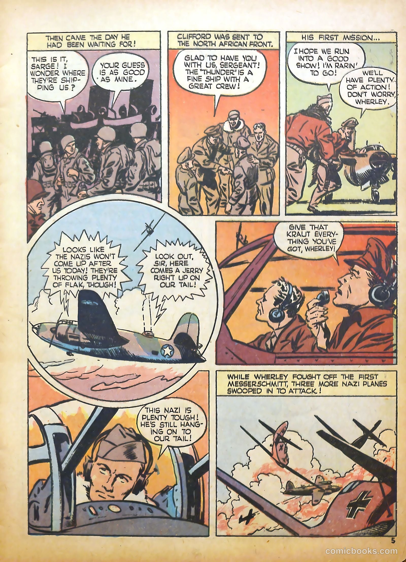True Aviation Picture-Stories #9 (1944) — page 5 of 55