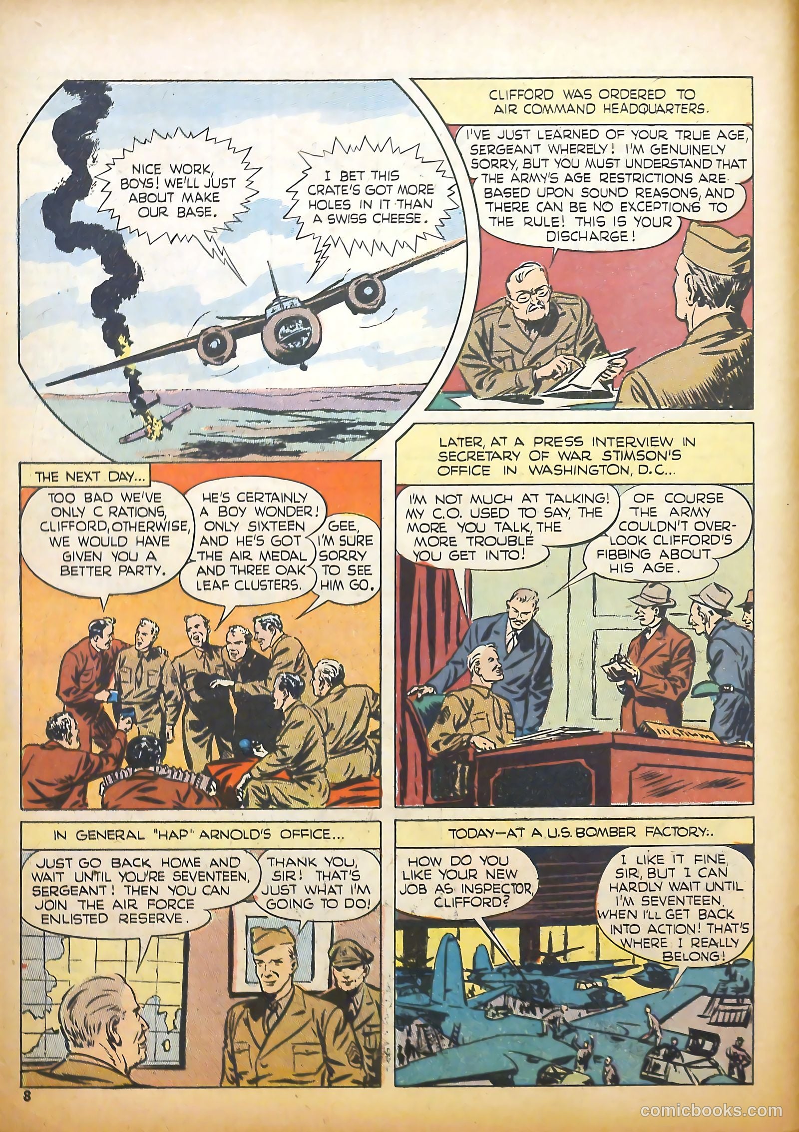 True Aviation Picture-Stories #9 (1944) — page 8 of 55