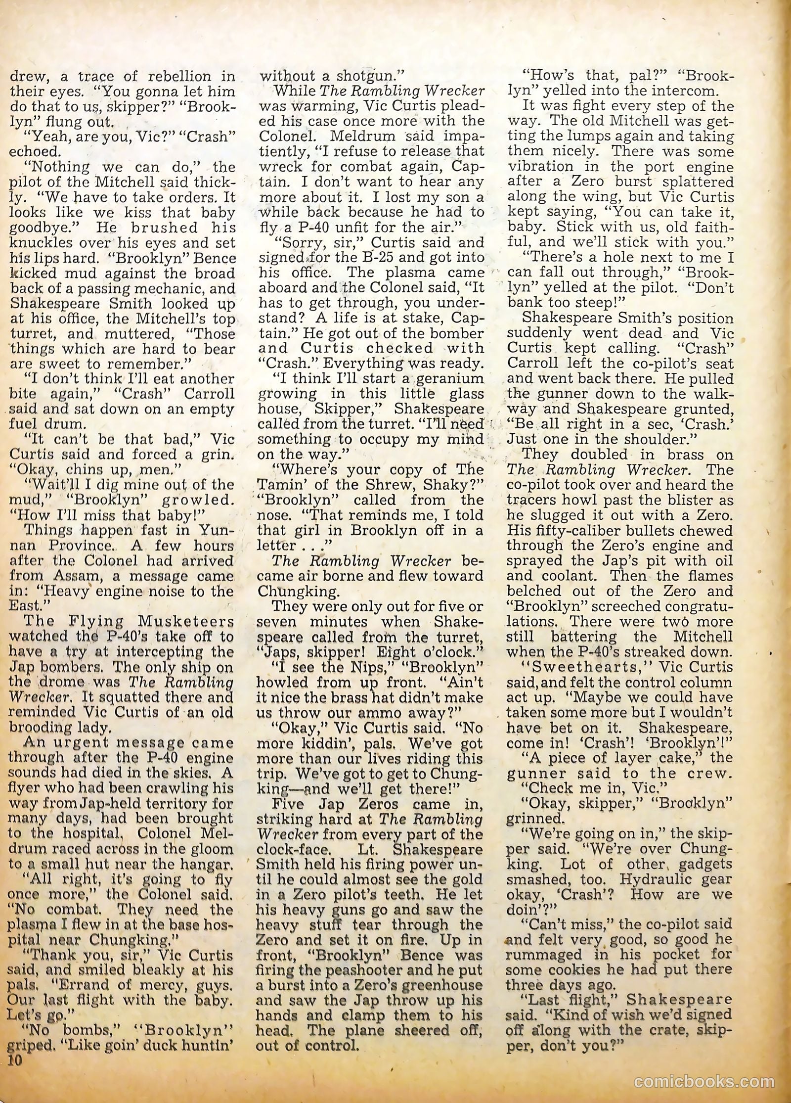 True Aviation Picture-Stories #9 (1944) — page 10 of 55