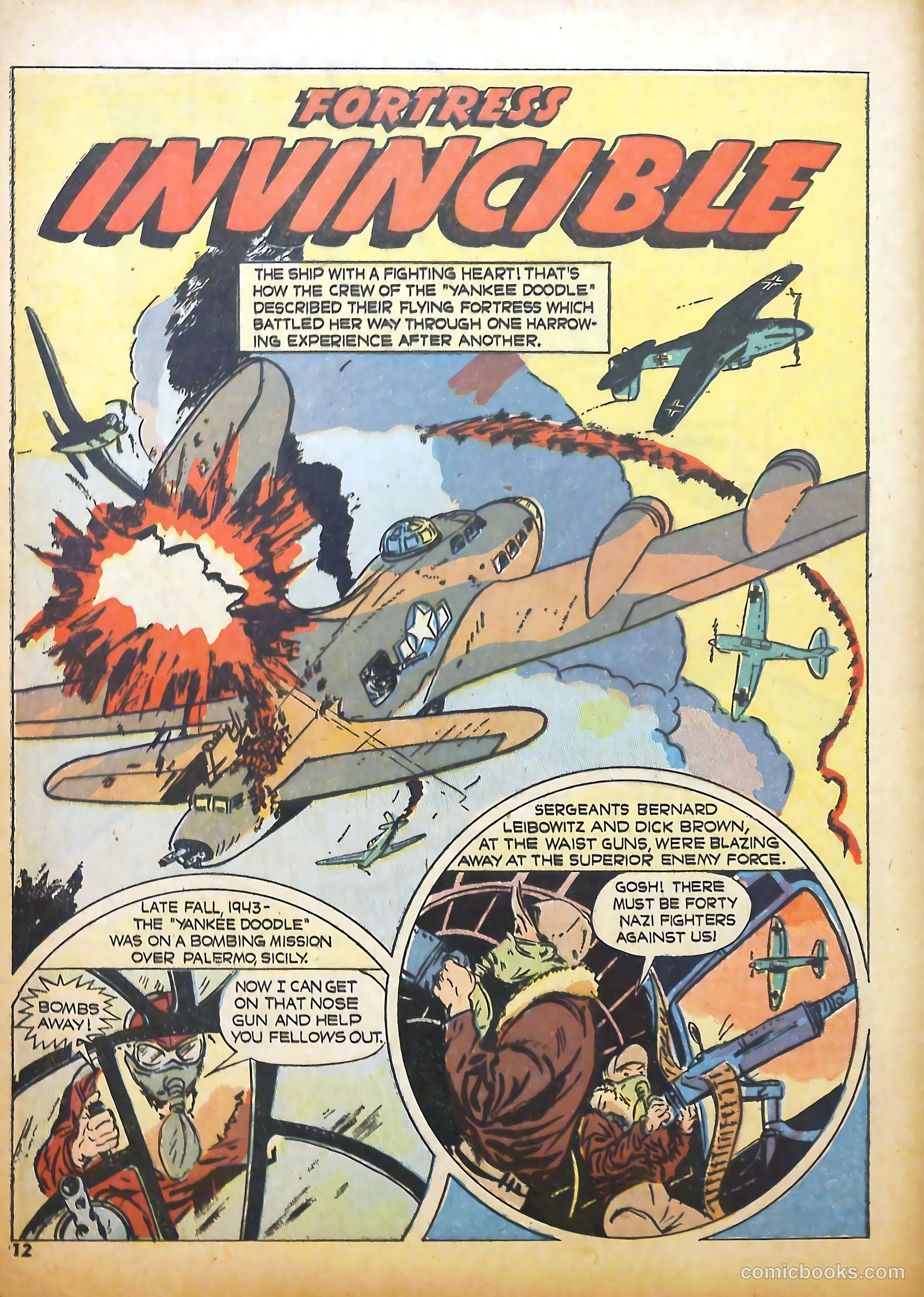 True Aviation Picture-Stories #9 (1944) — page 12 of 55