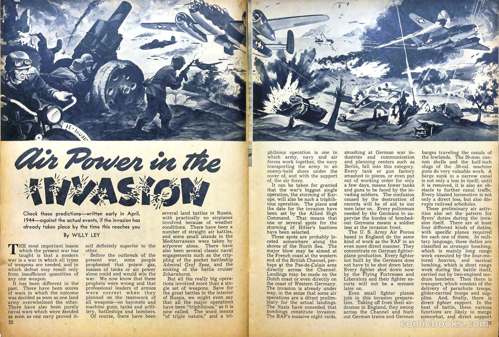True Aviation Picture-Stories #9 (1944) — page 23 of 55
