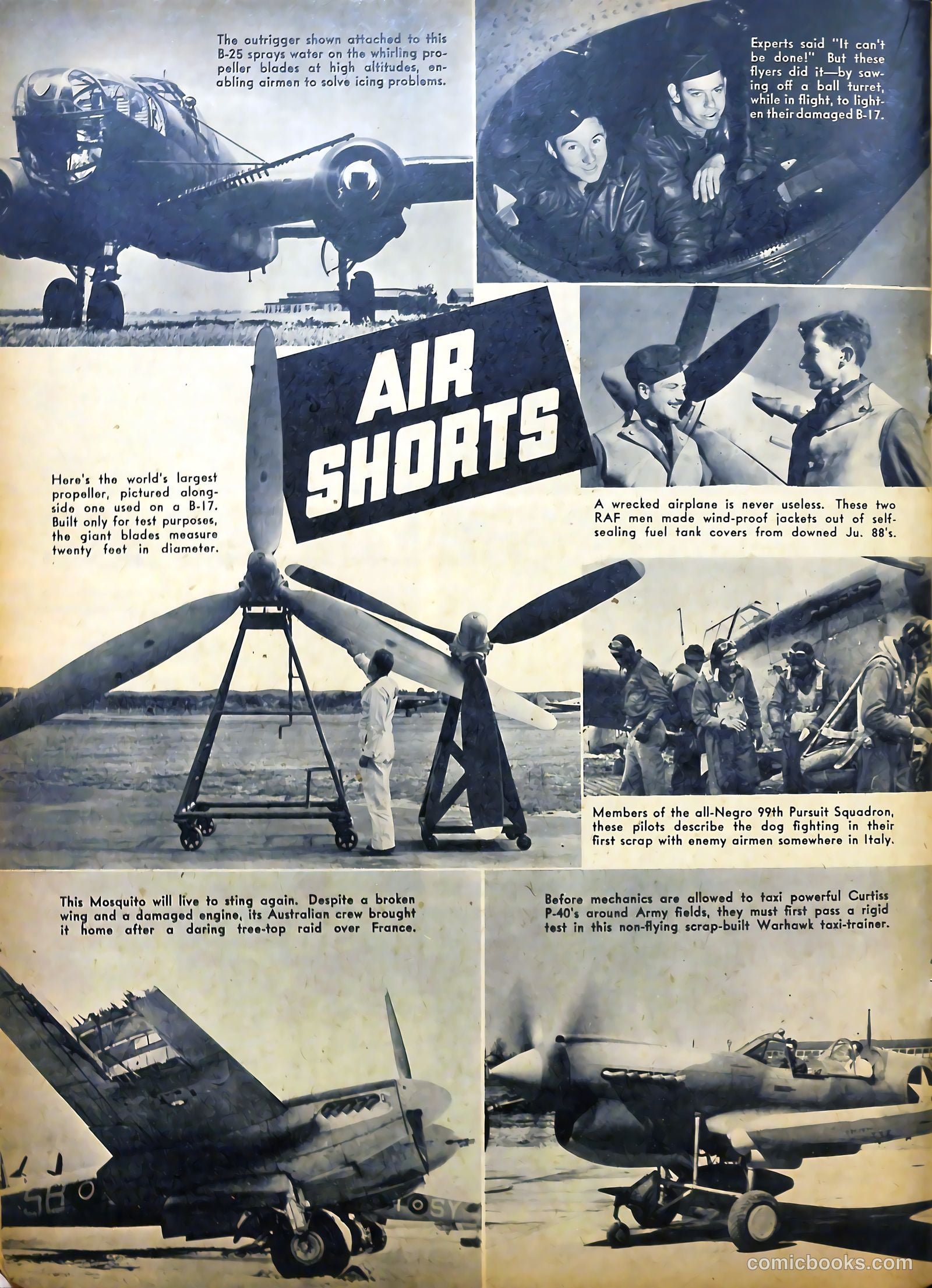 True Aviation Picture-Stories #9 (1944) — page 31 of 55