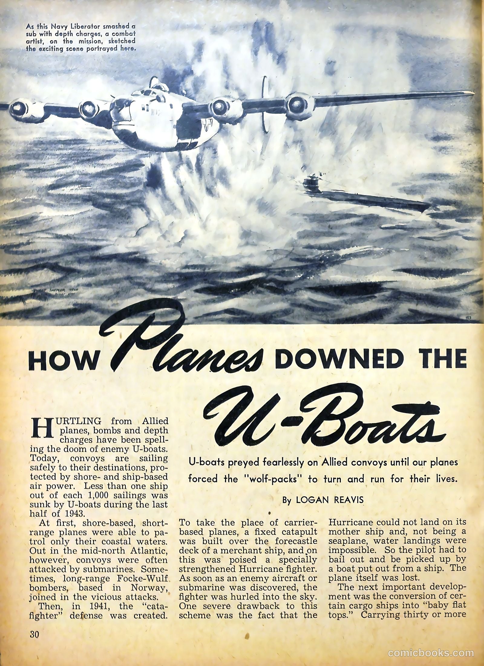 True Aviation Picture-Stories #9 (1944) — page 33 of 55