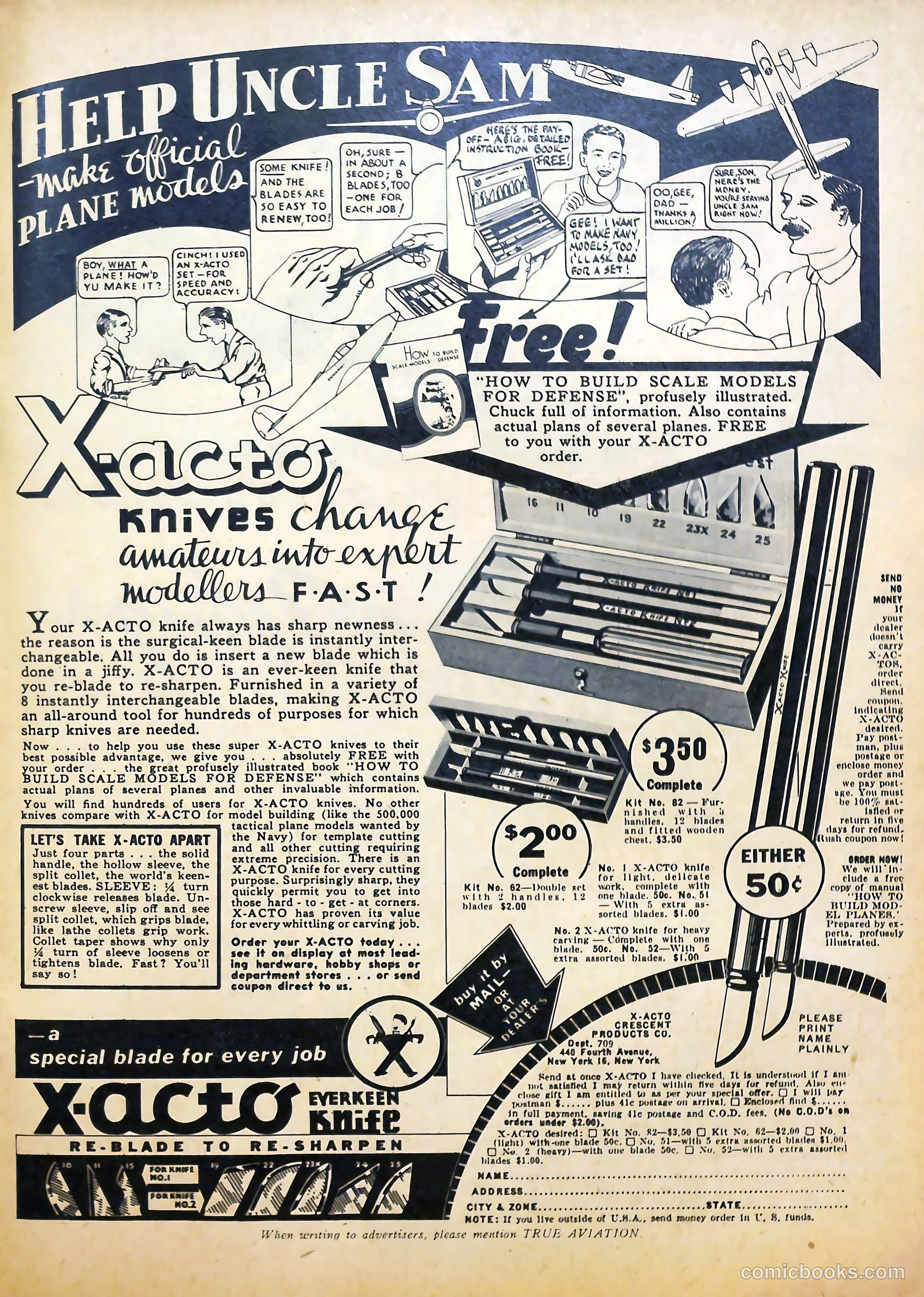 True Aviation Picture-Stories #9 (1944) — page 36 of 55