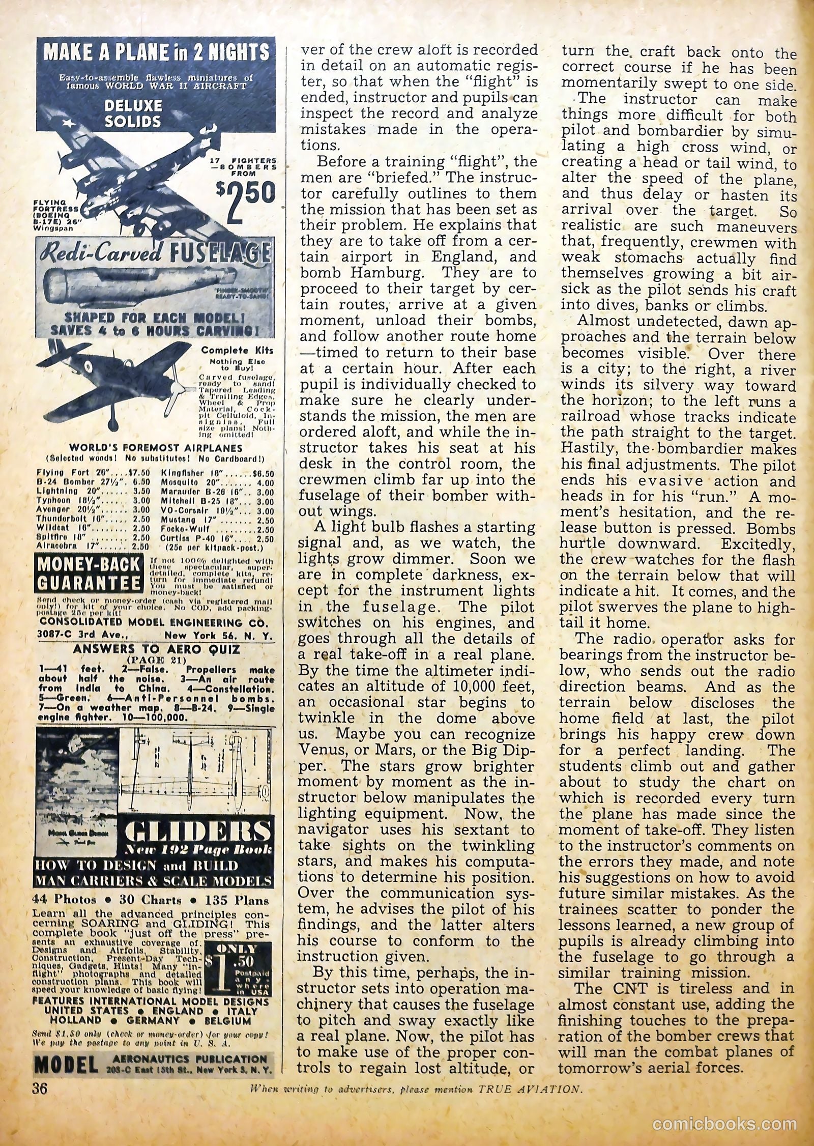 True Aviation Picture-Stories #9 (1944) — page 39 of 55