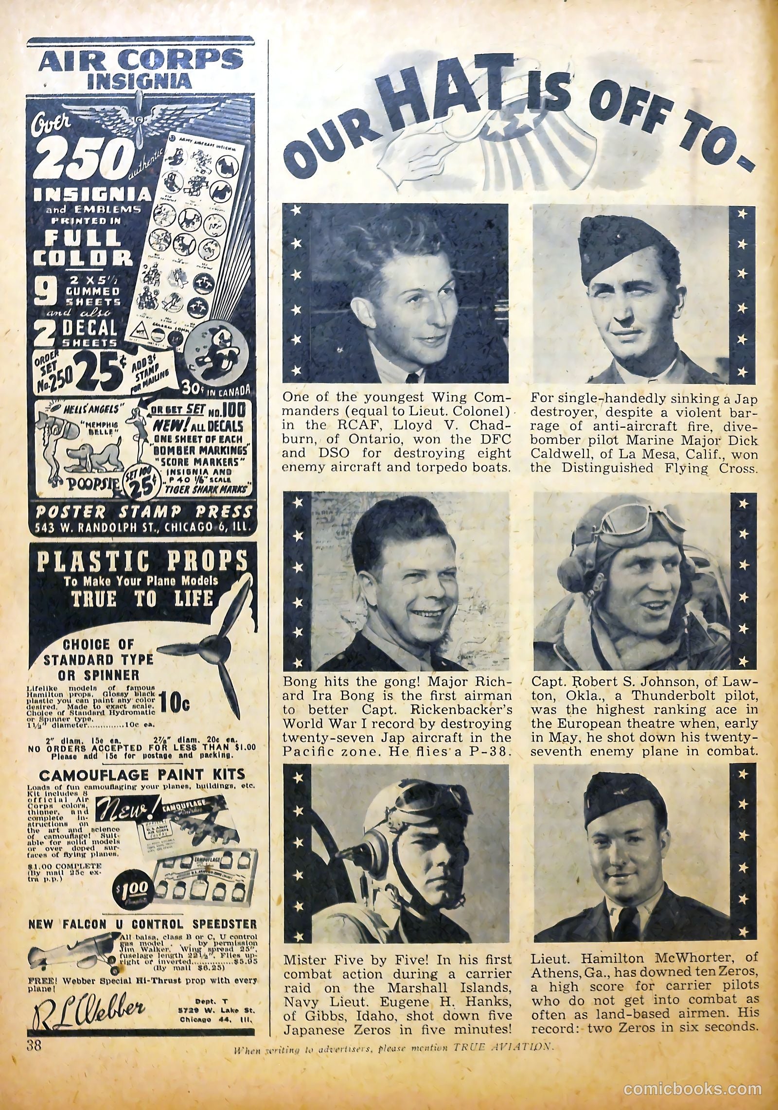 True Aviation Picture-Stories #9 (1944) — page 41 of 55