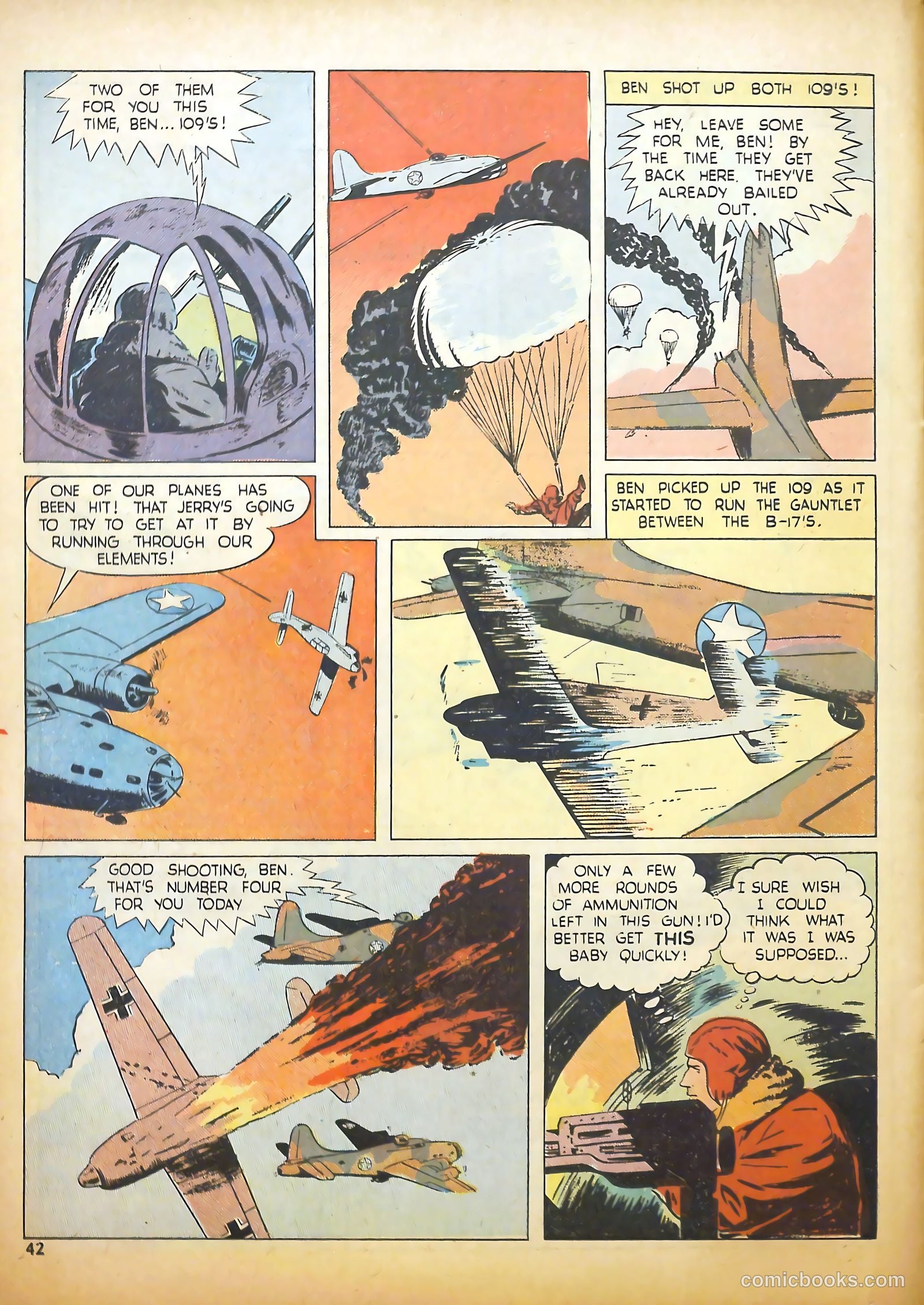 True Aviation Picture-Stories #9 (1944) — page 45 of 55