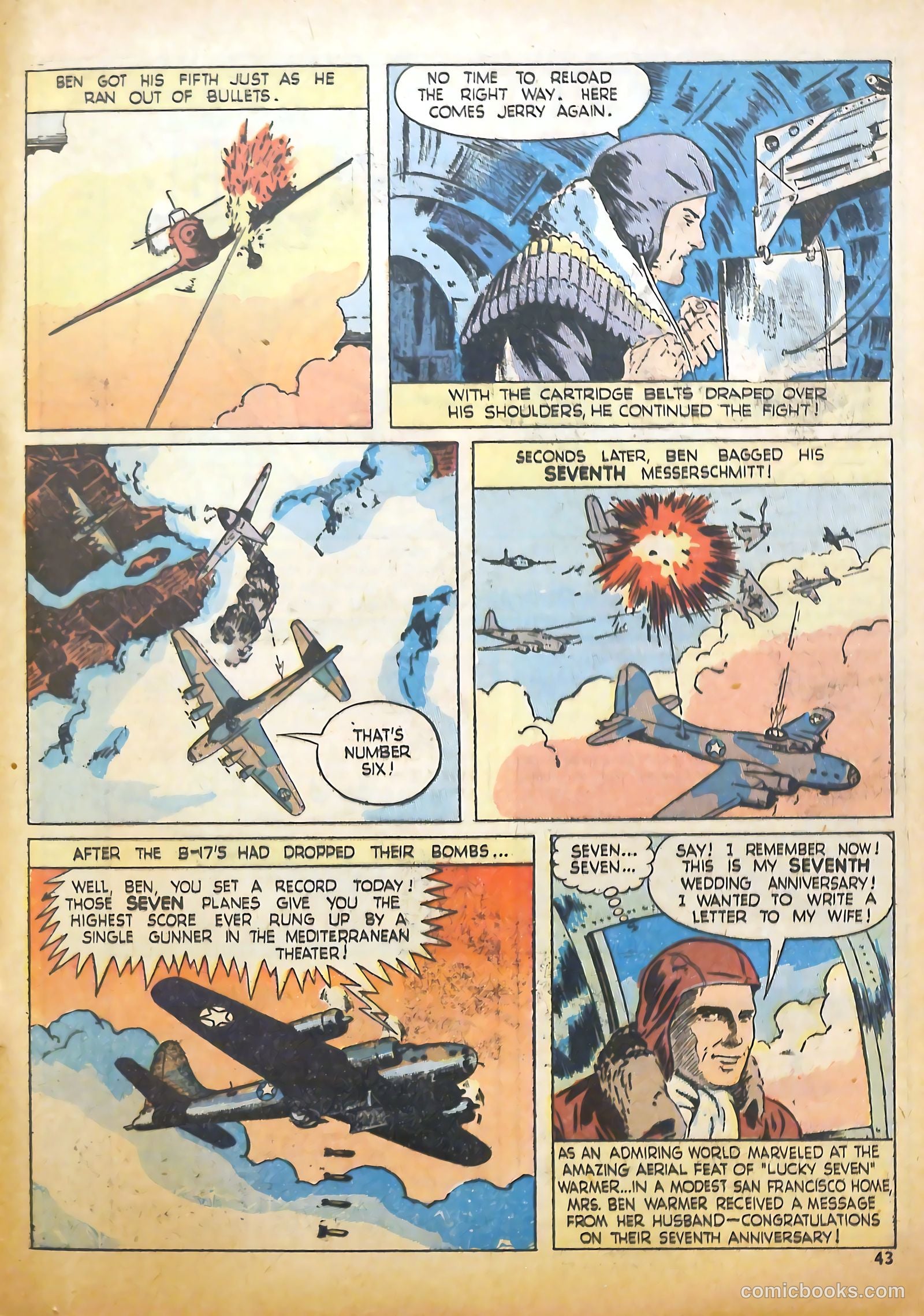 True Aviation Picture-Stories #9 (1944) — page 46 of 55
