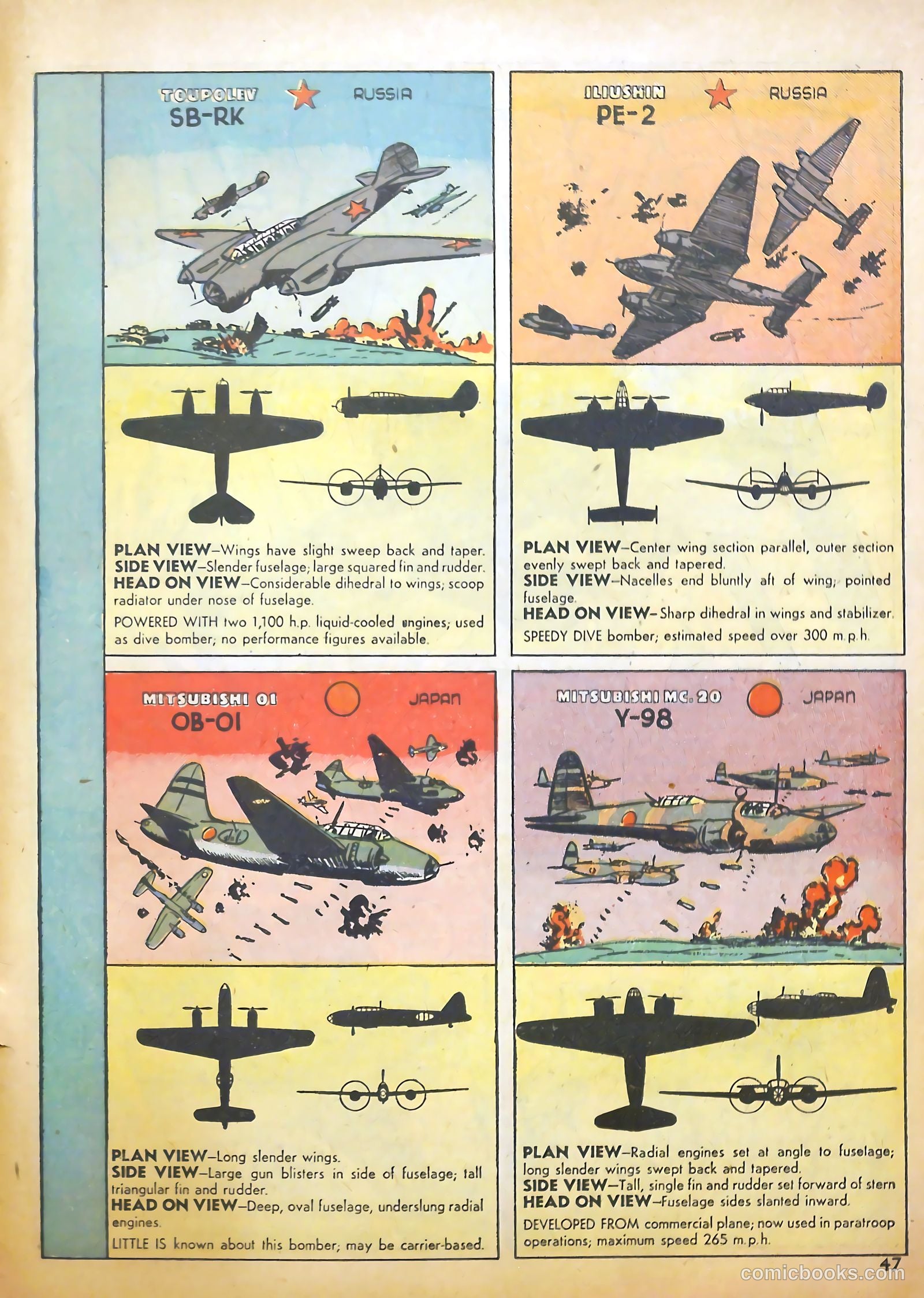 True Aviation Picture-Stories #9 (1944) — page 50 of 55
