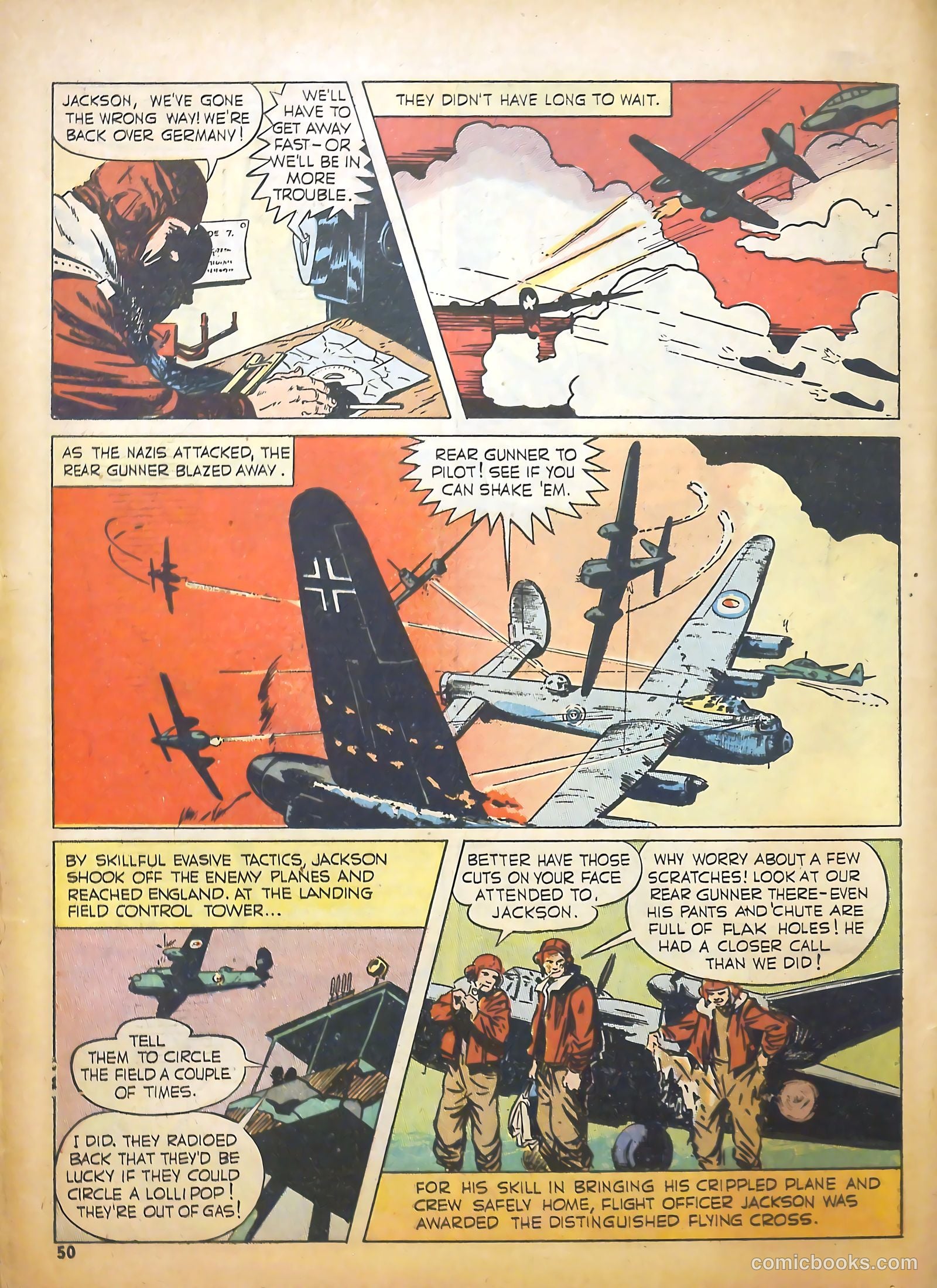 True Aviation Picture-Stories #9 (1944) — page 53 of 55
