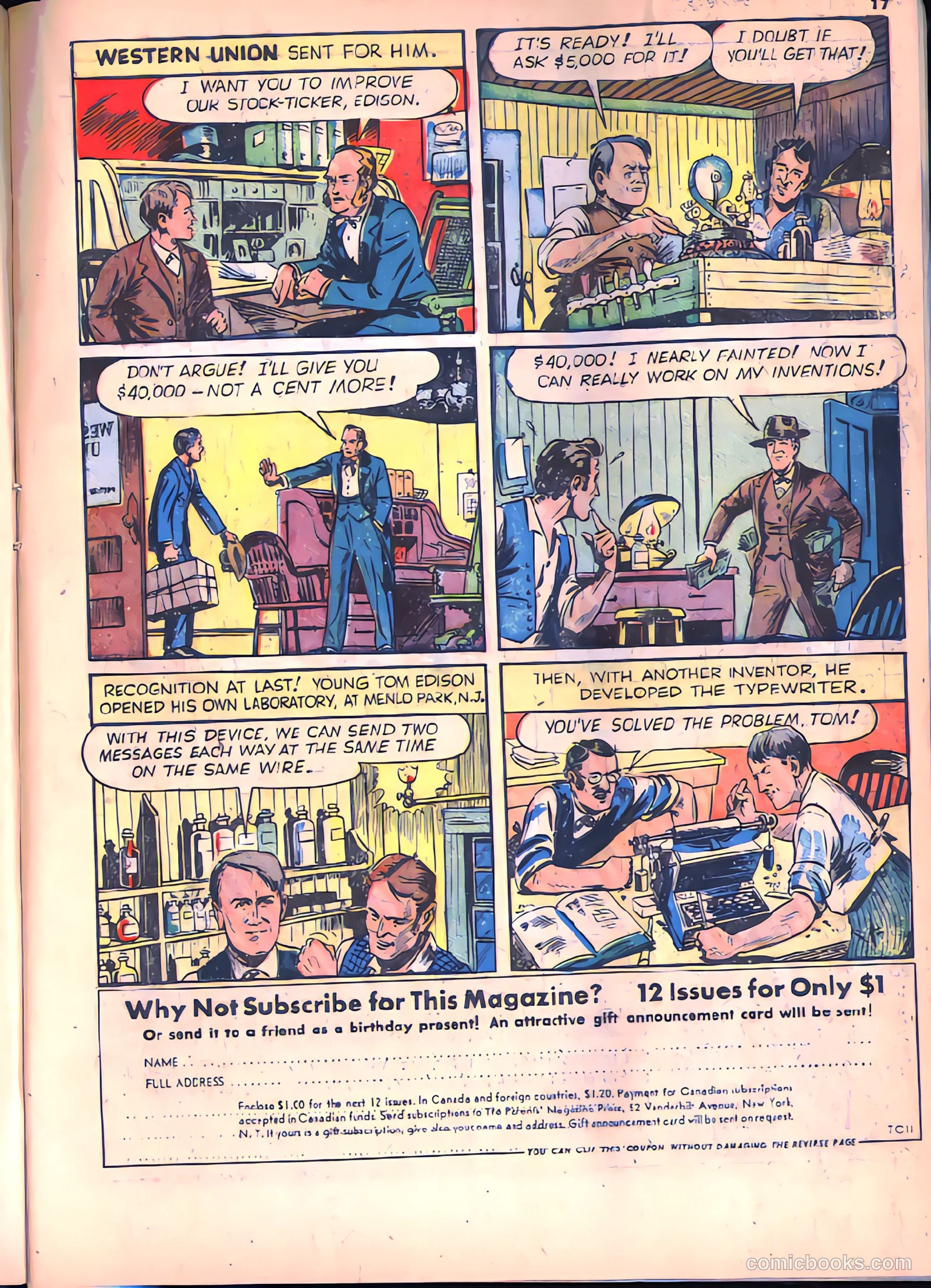 True Comics #11 (1942) — page 19 of 68