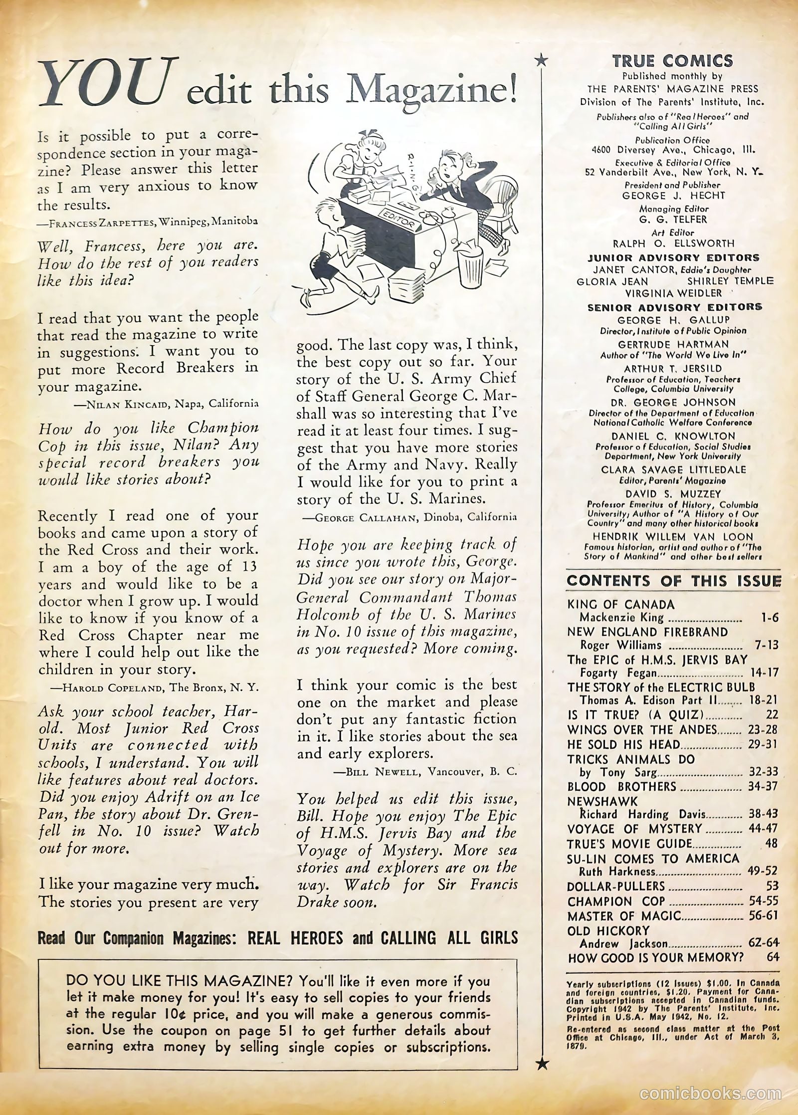 True Comics #12 (1942) — page 66 of 67