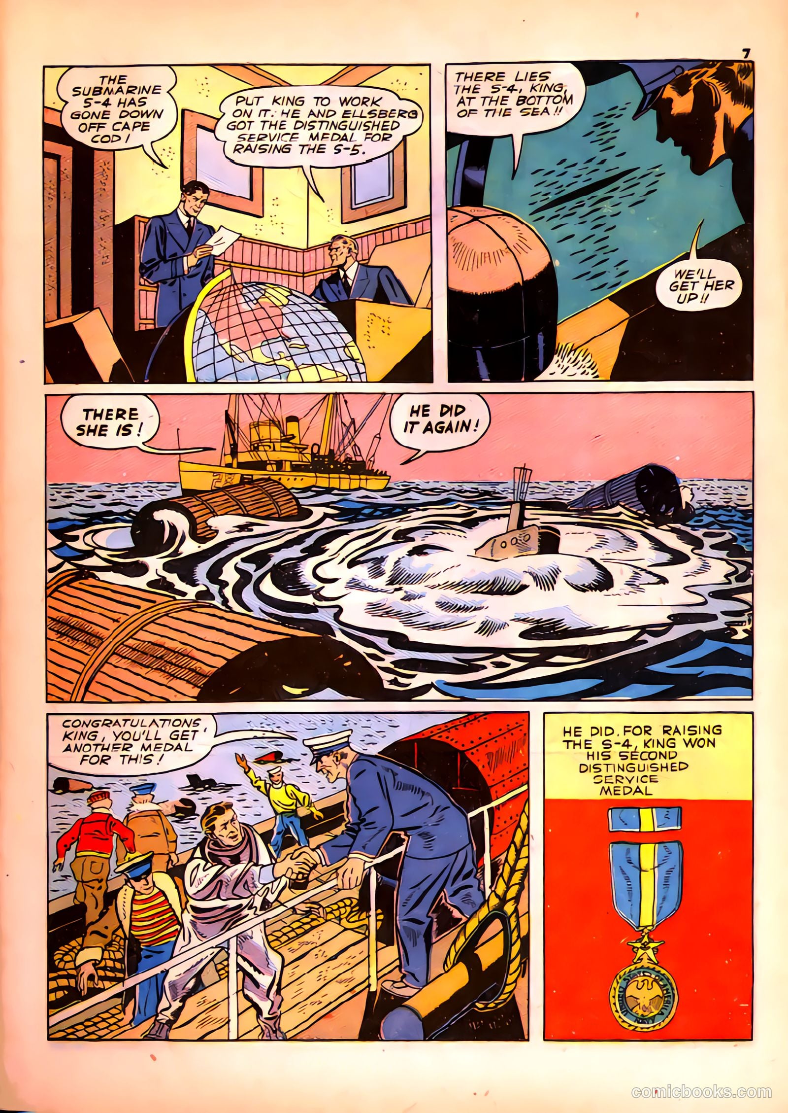 True Comics #13 (1942) — page 7 of 68