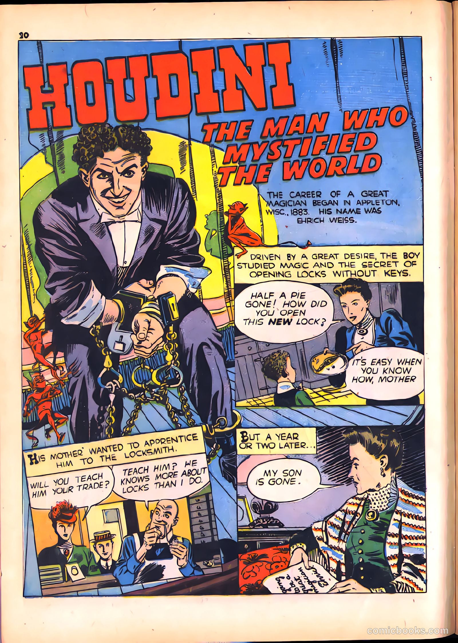 True Comics #13 (1942) — page 20 of 68