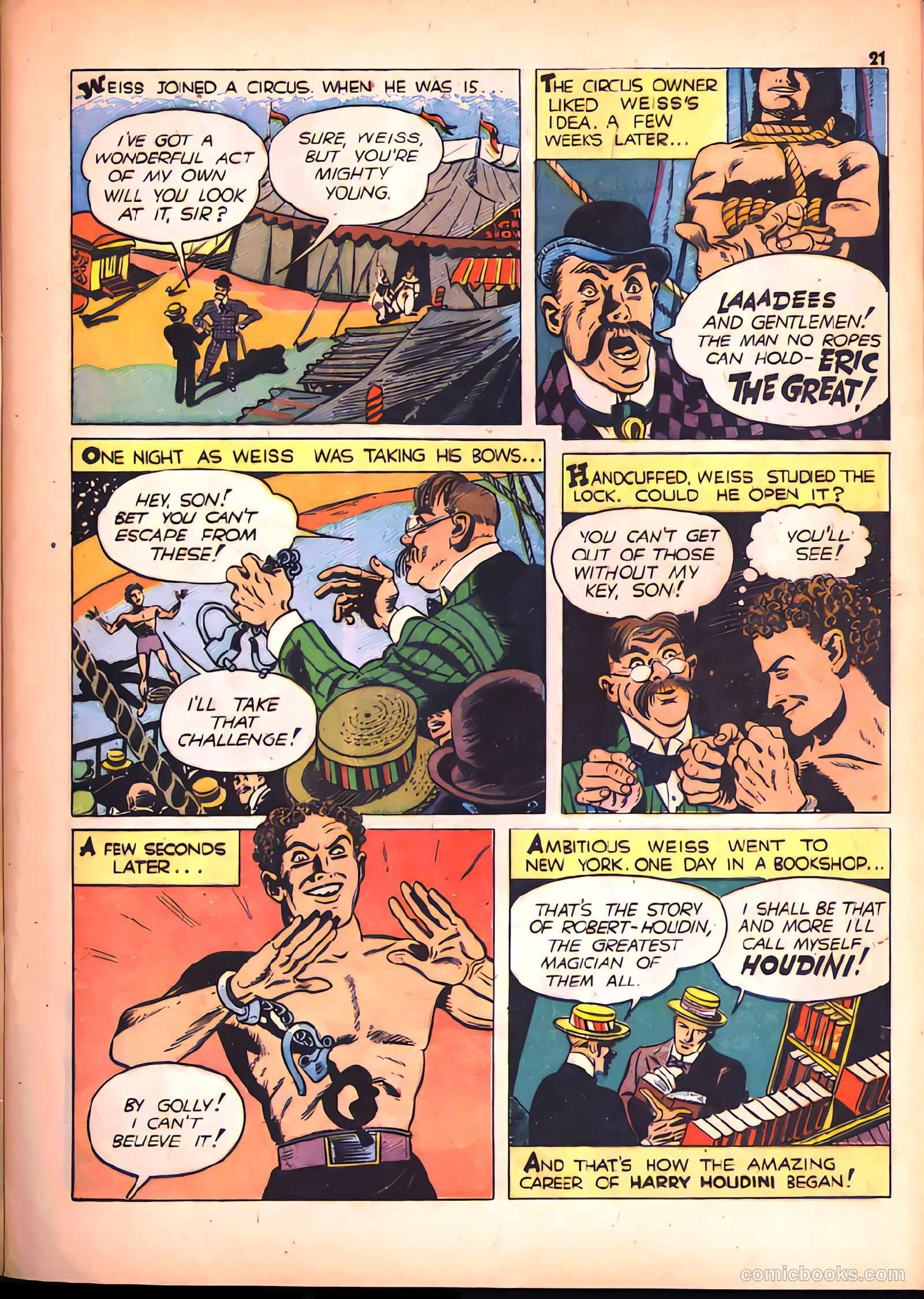 True Comics #13 (1942) — page 21 of 68