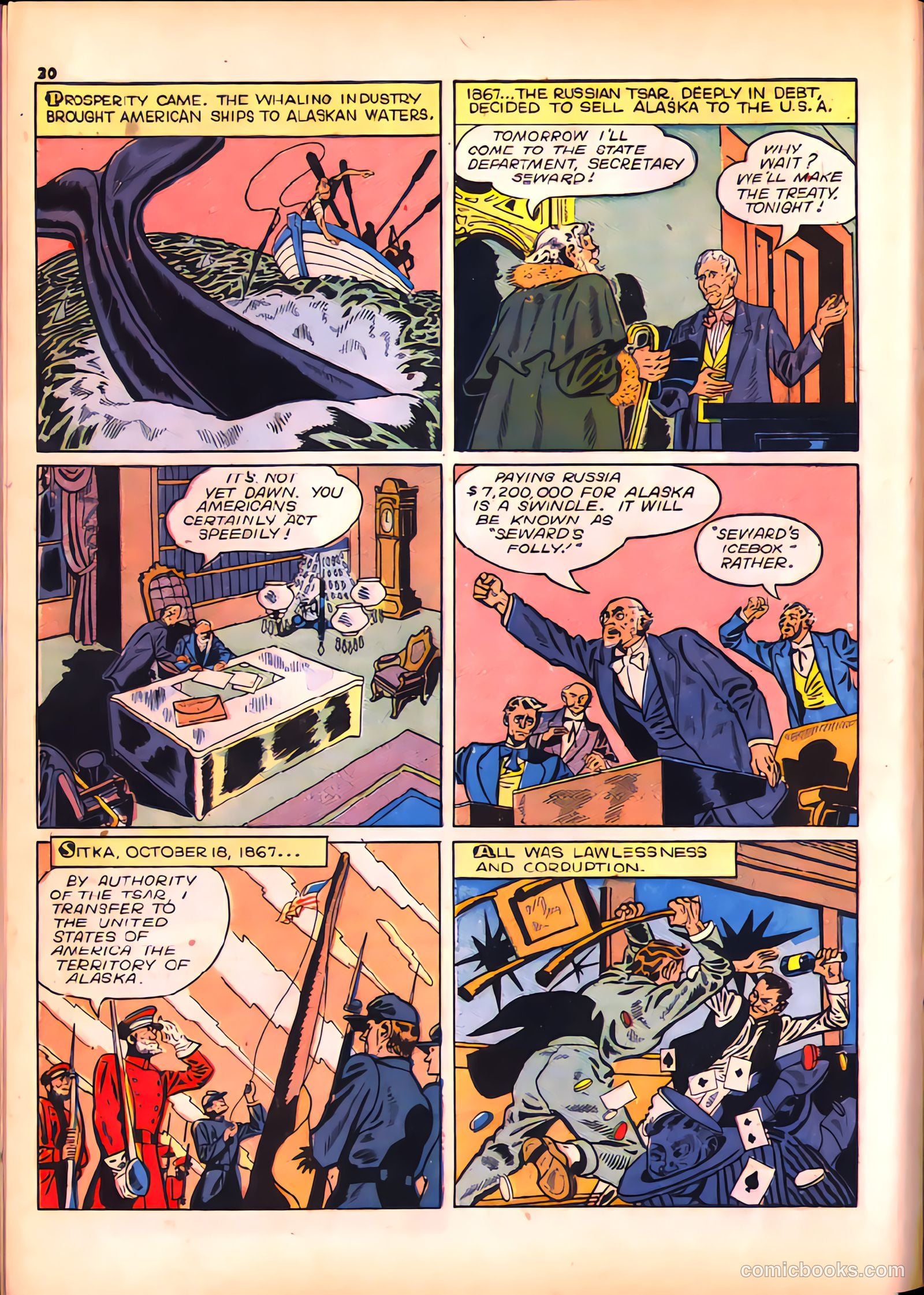 True Comics #13 (1942) — page 30 of 68
