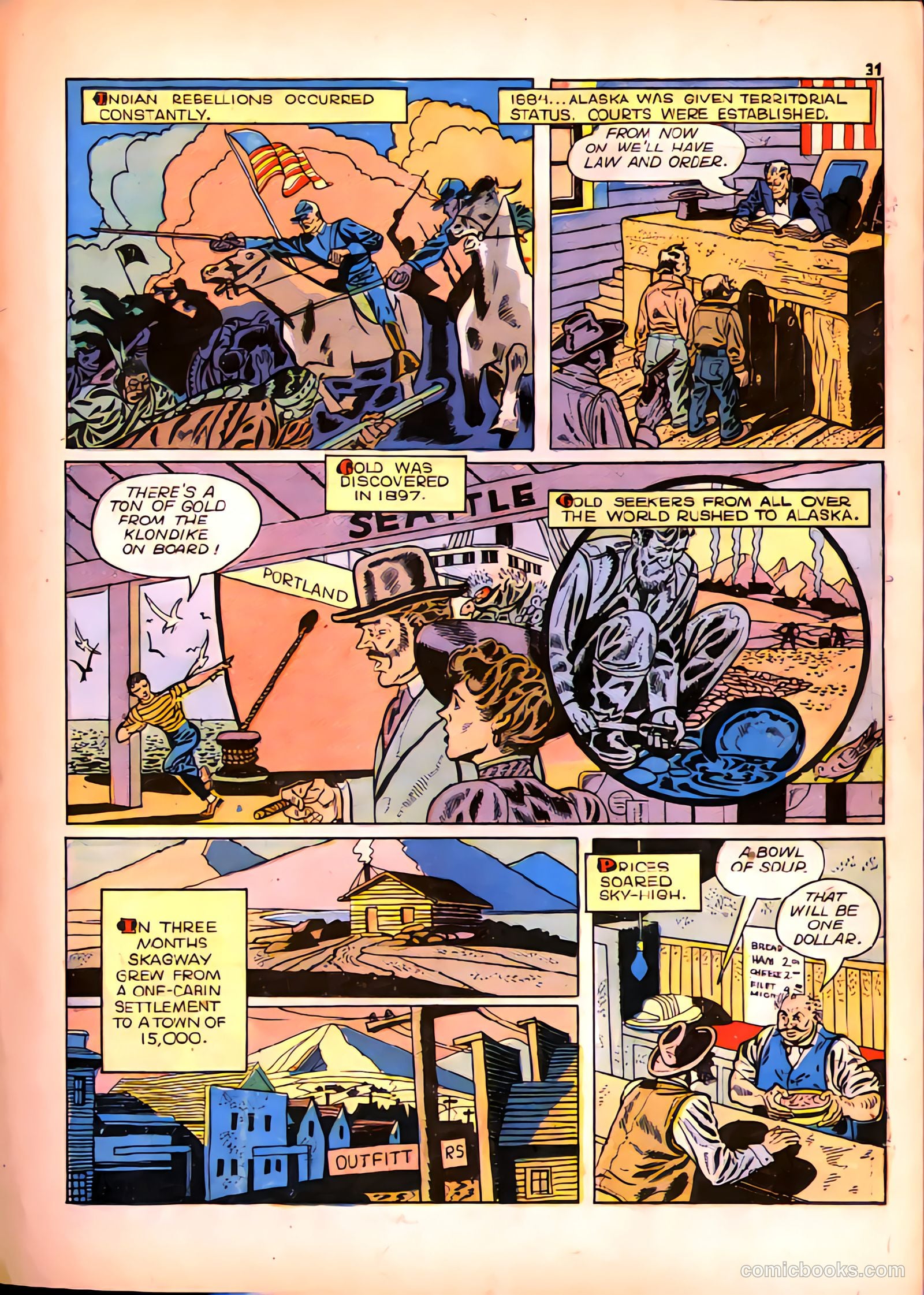True Comics #13 (1942) — page 31 of 68