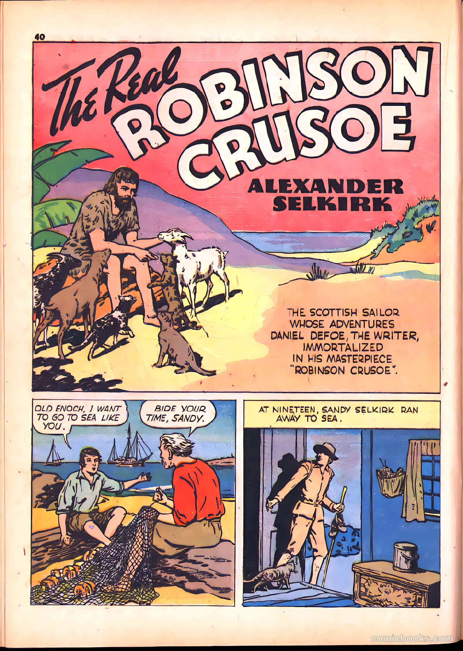 True Comics #13 (1942) — page 40 of 68