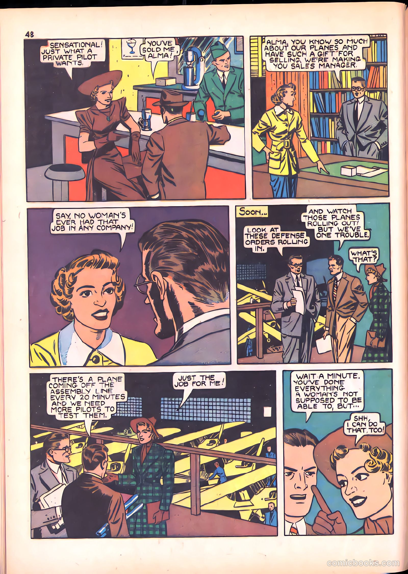 True Comics #13 (1942) — page 48 of 68