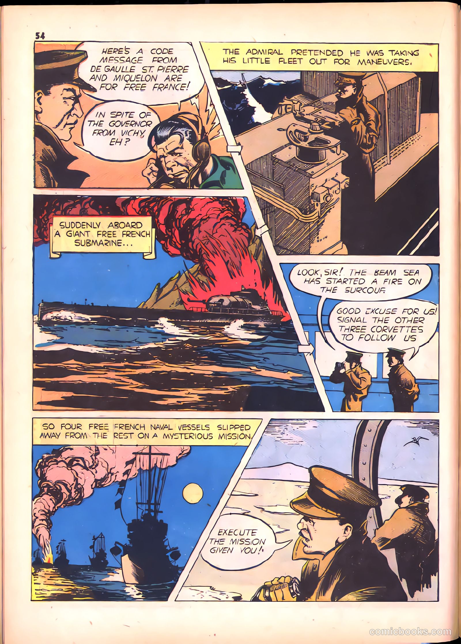 True Comics #13 (1942) — page 54 of 68