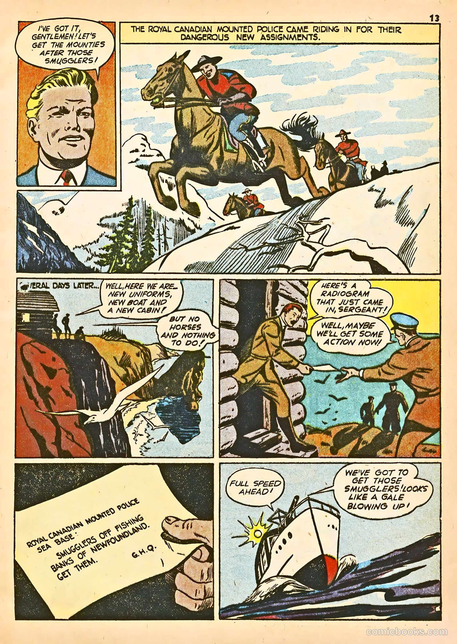 True Comics #14 (1942) — page 13 of 67