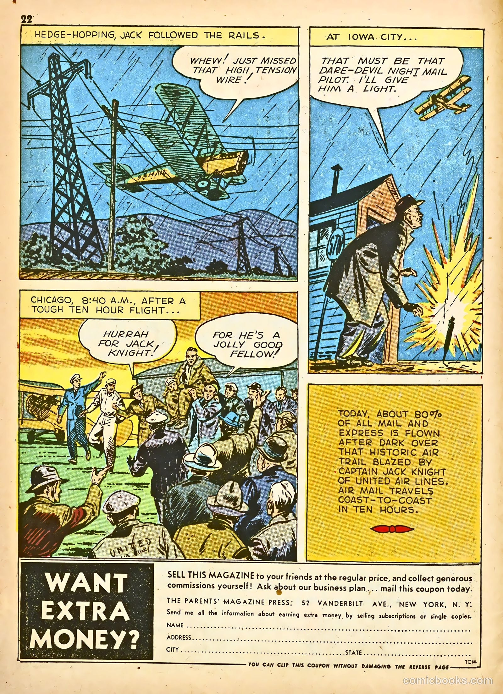 True Comics #14 (1942) — page 22 of 67