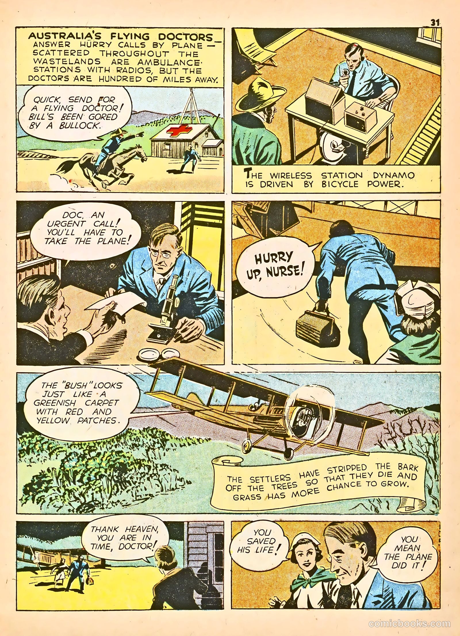 True Comics #14 (1942) — page 31 of 67