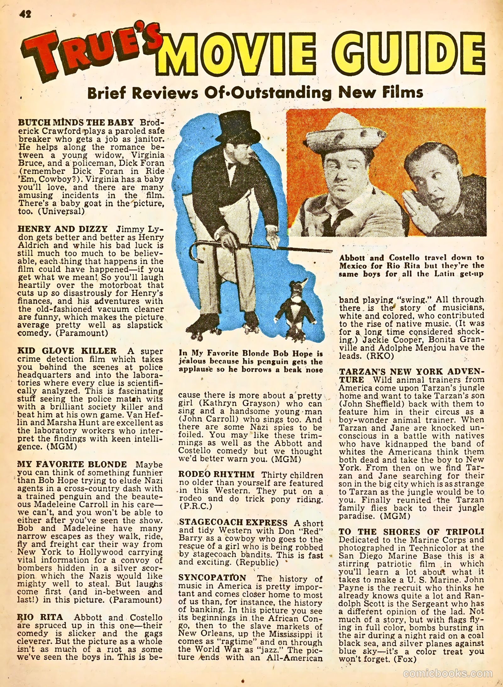 True Comics #14 (1942) — page 41 of 67
