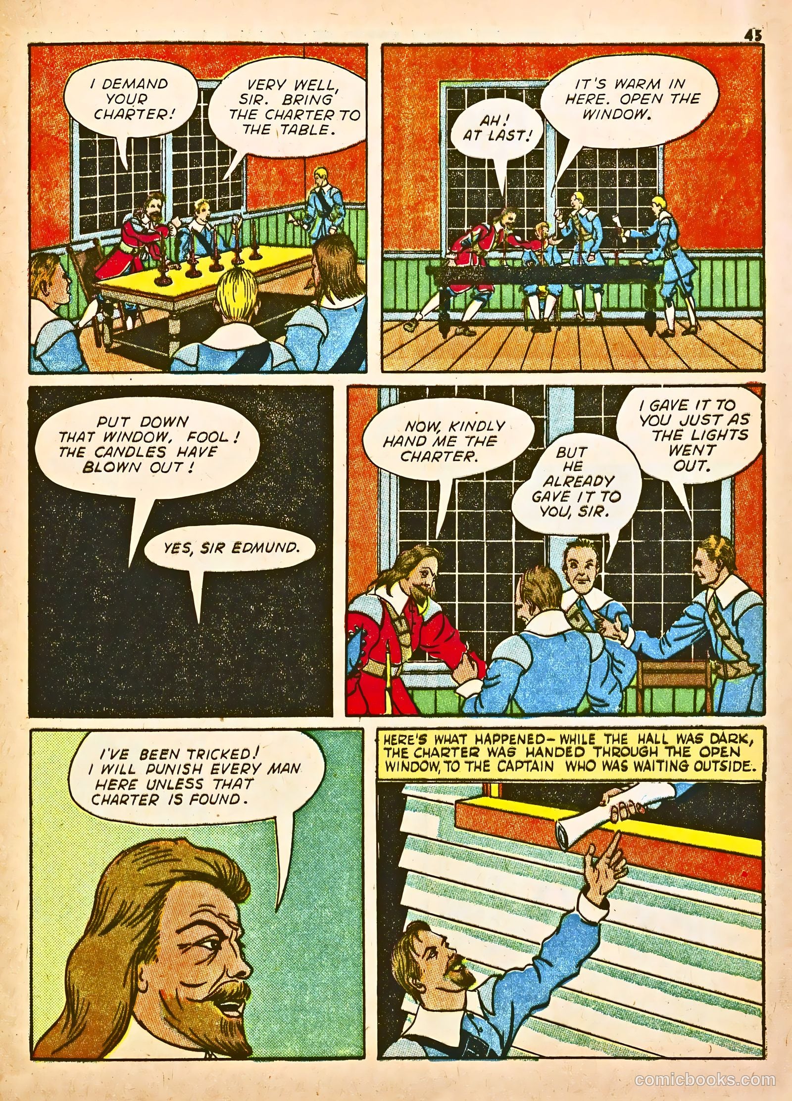 True Comics #14 (1942) — page 44 of 67