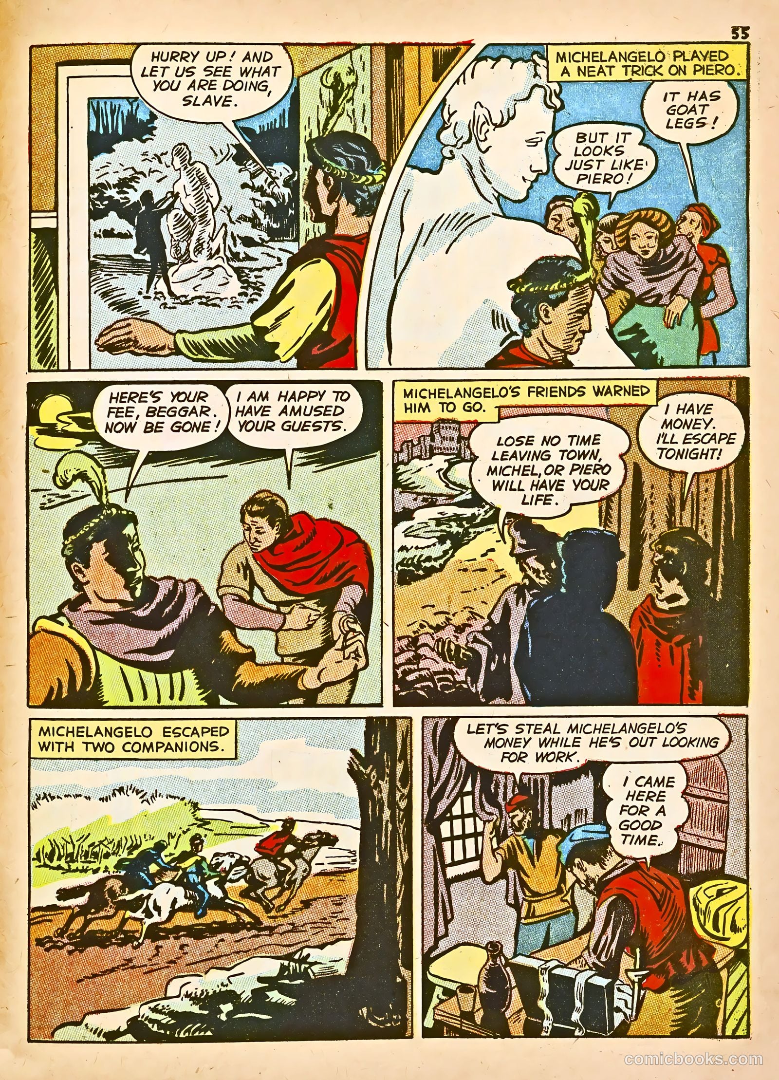 True Comics #14 (1942) — page 54 of 67