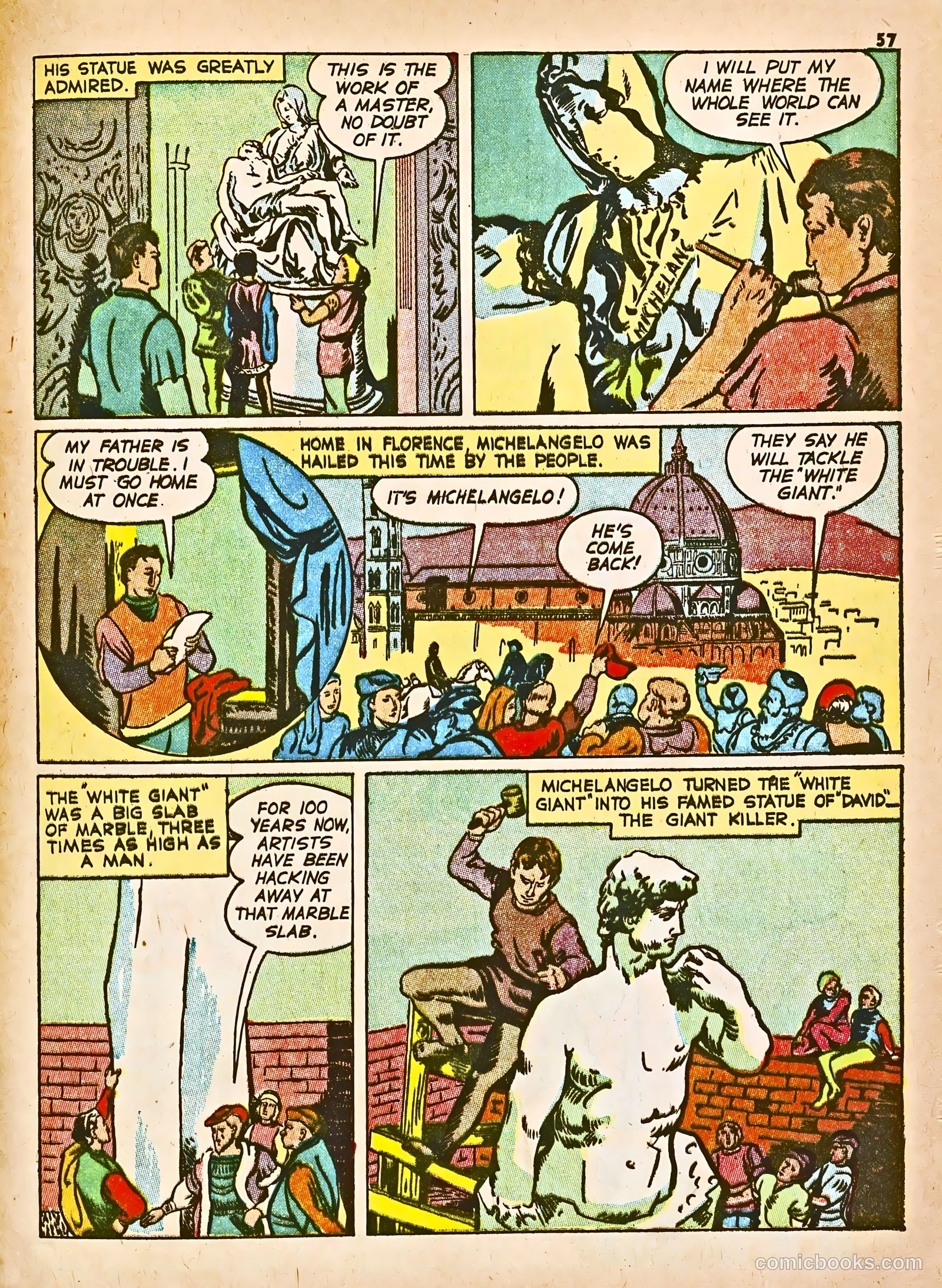 True Comics #14 (1942) — page 56 of 67