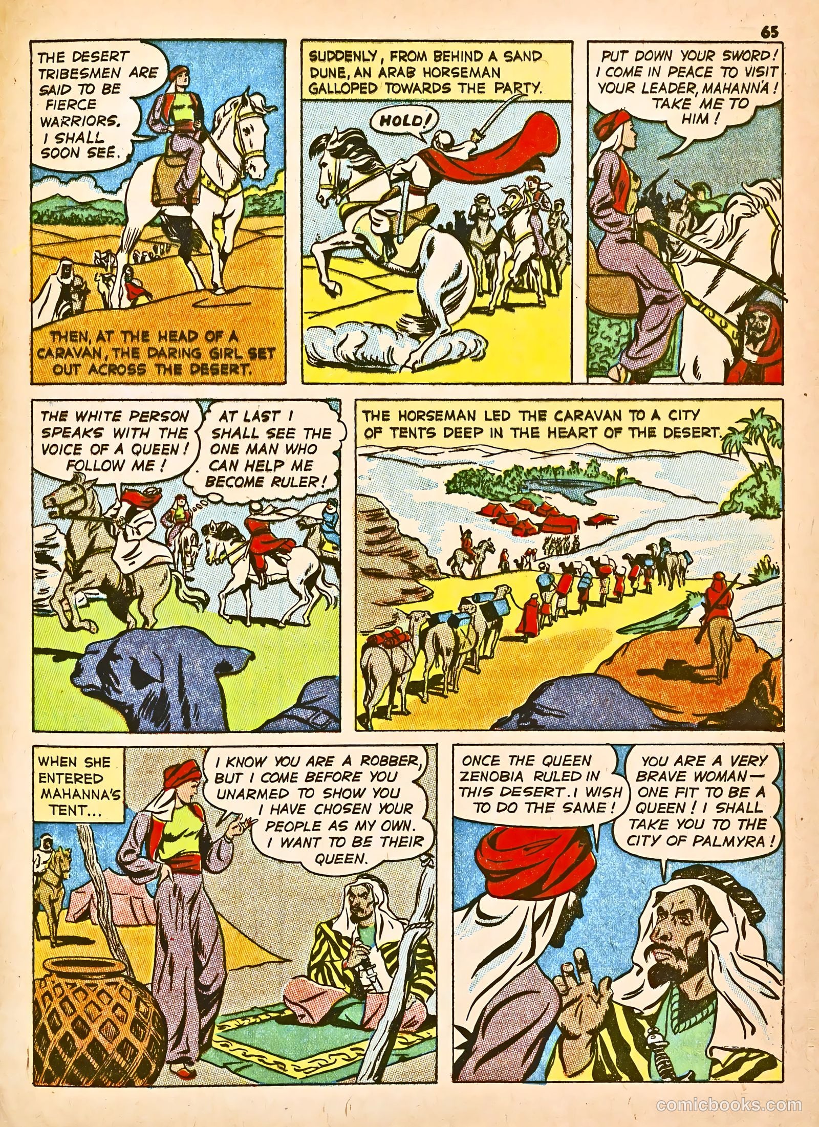 True Comics #14 (1942) — page 64 of 67