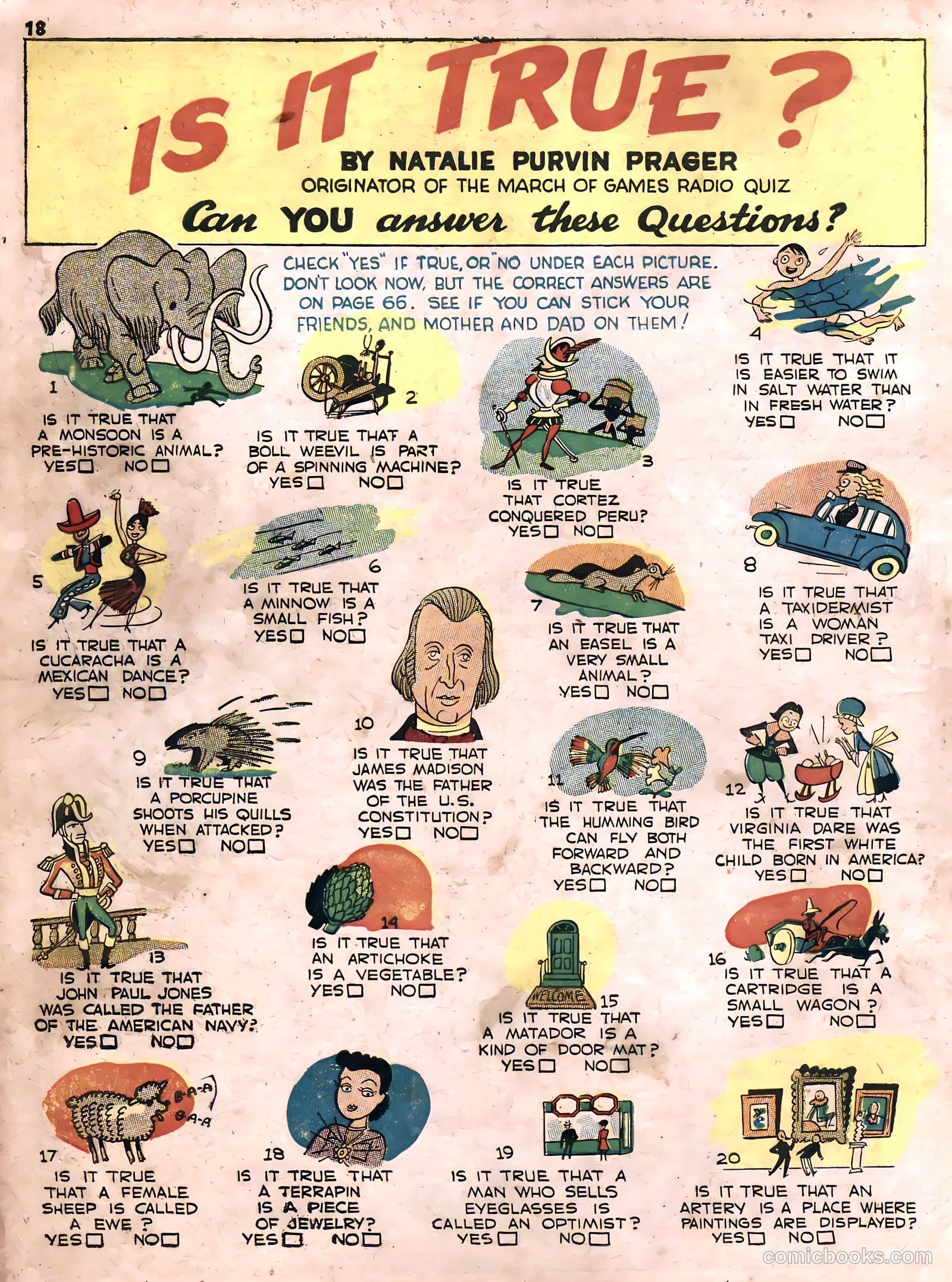 True Comics #15 (1942) — page 18 of 69