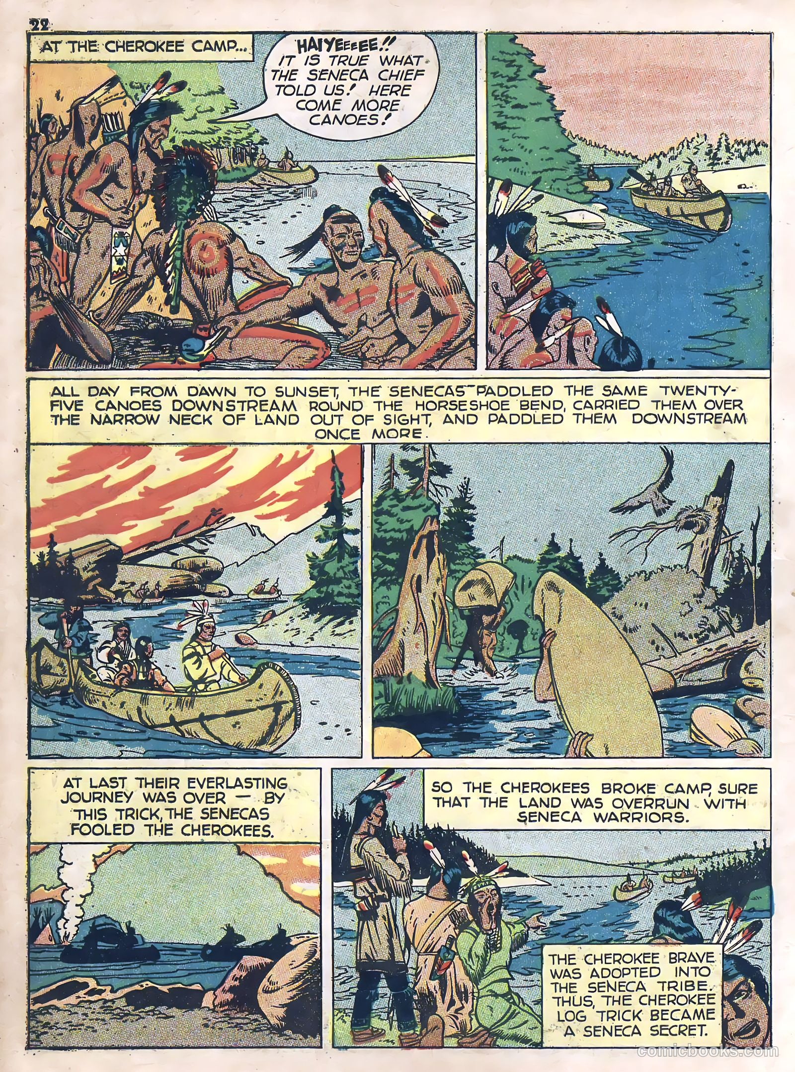 True Comics #15 (1942) — page 22 of 69