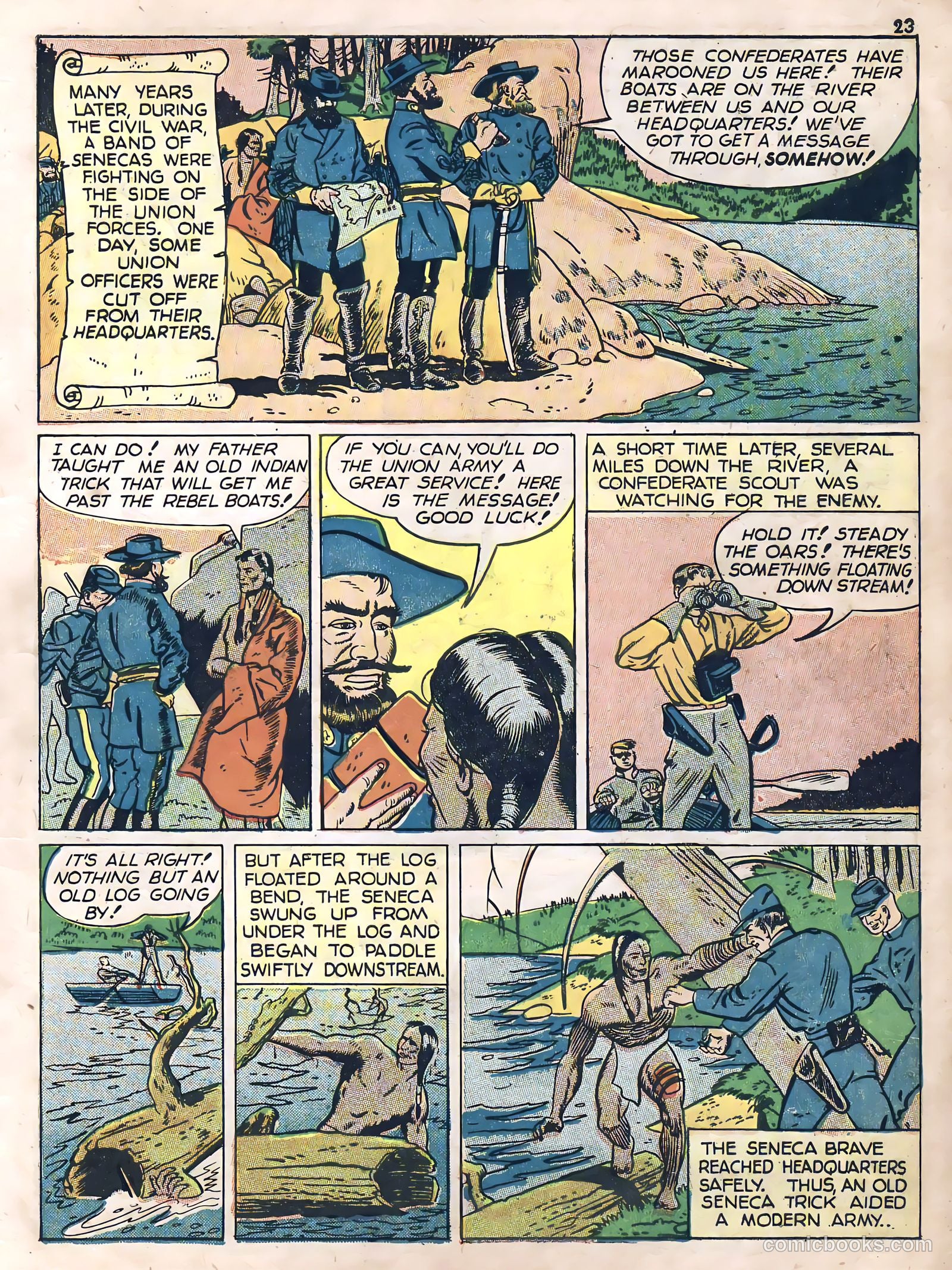 True Comics #15 (1942) — page 23 of 69