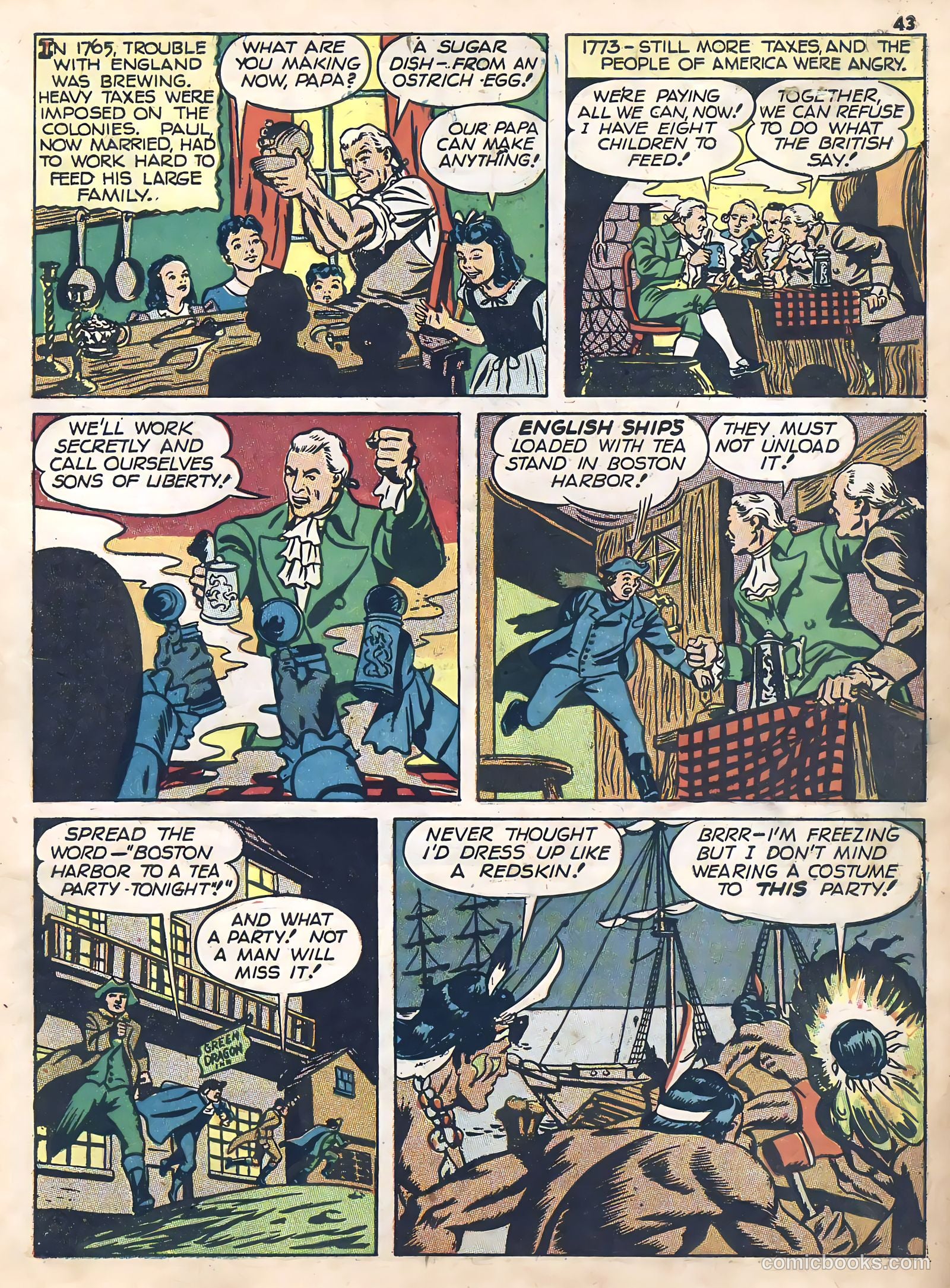 True Comics #15 (1942) — page 44 of 69