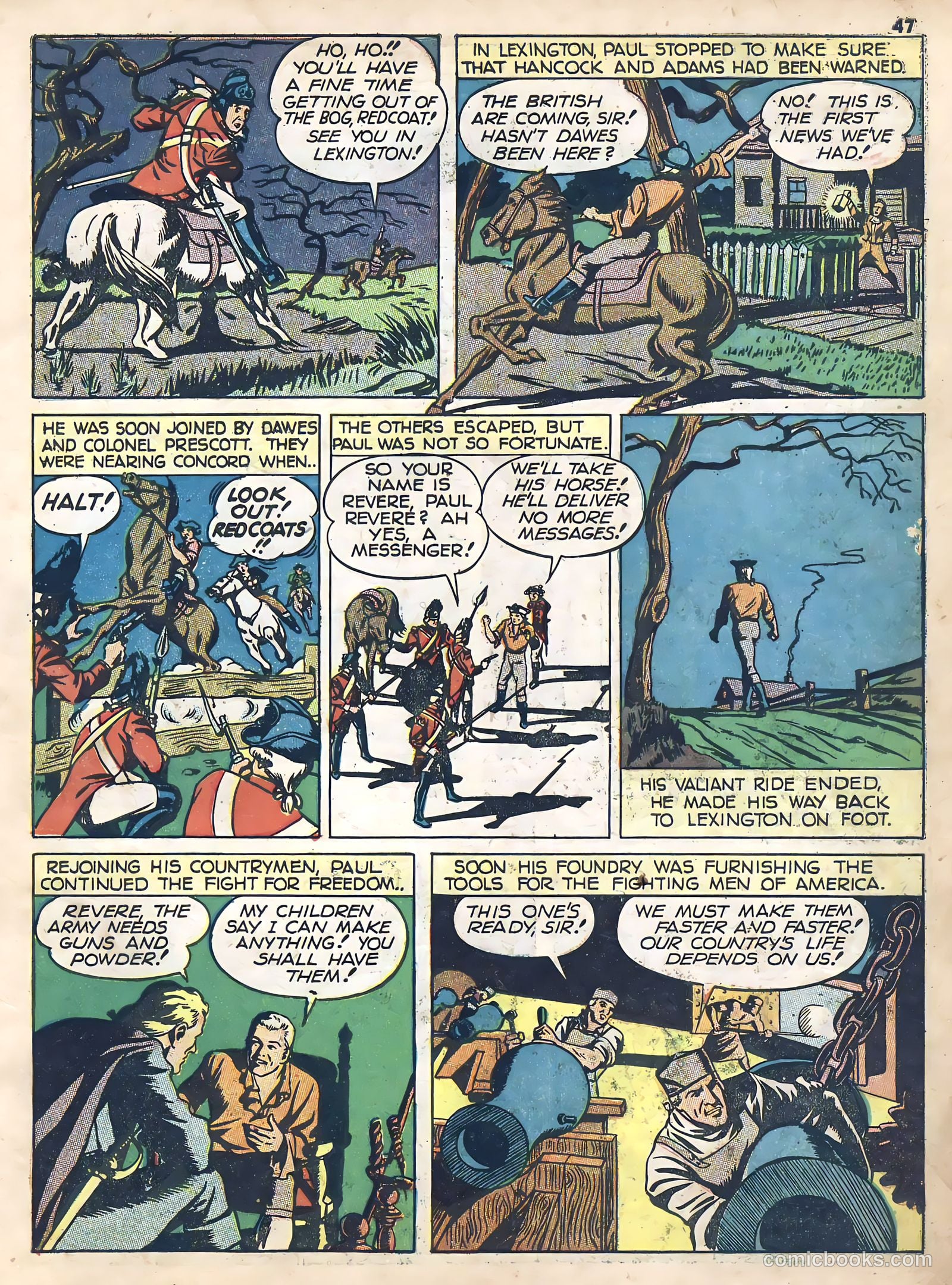 True Comics #15 (1942) — page 48 of 69