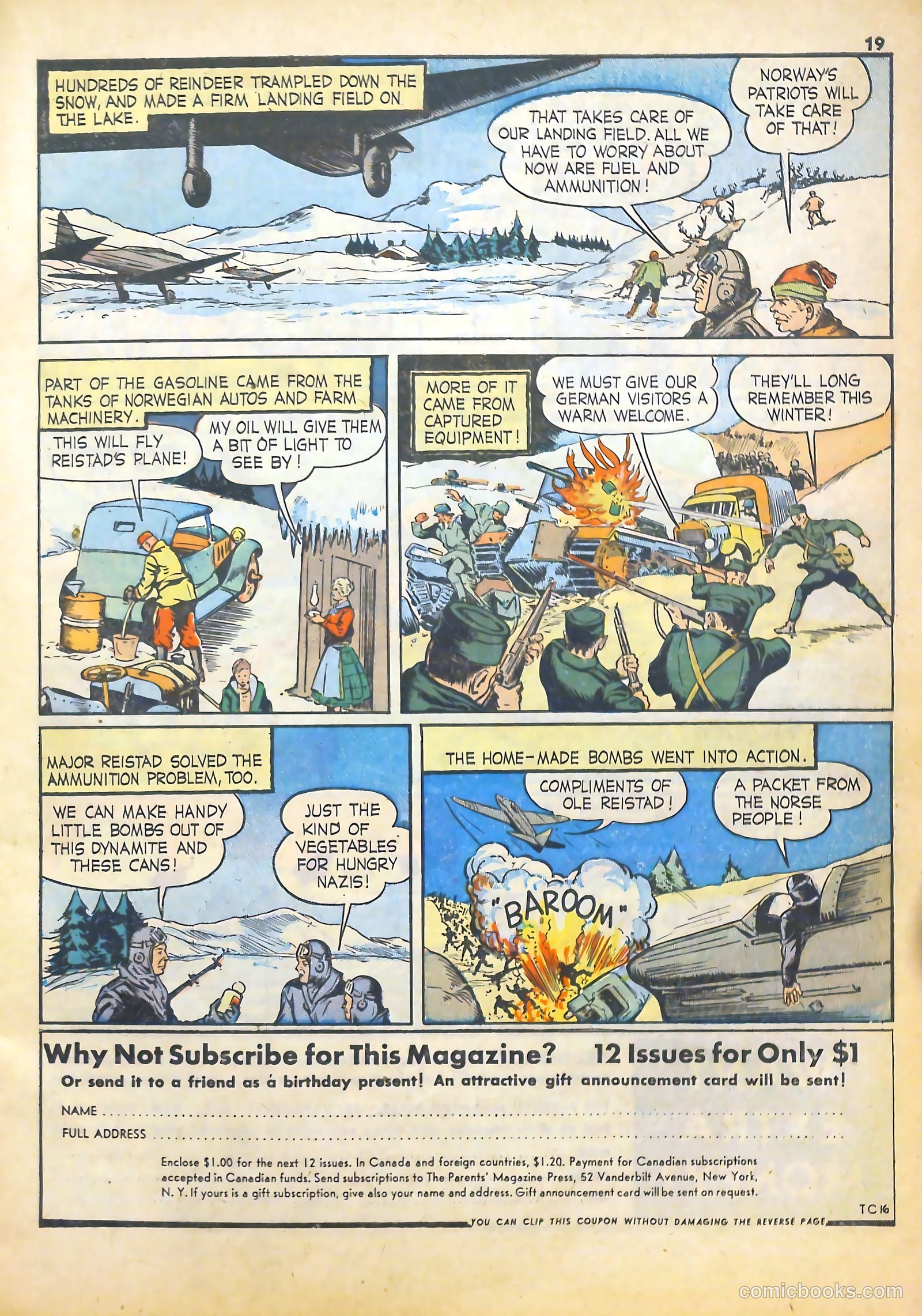 True Comics #16 (1942) — page 19 of 67