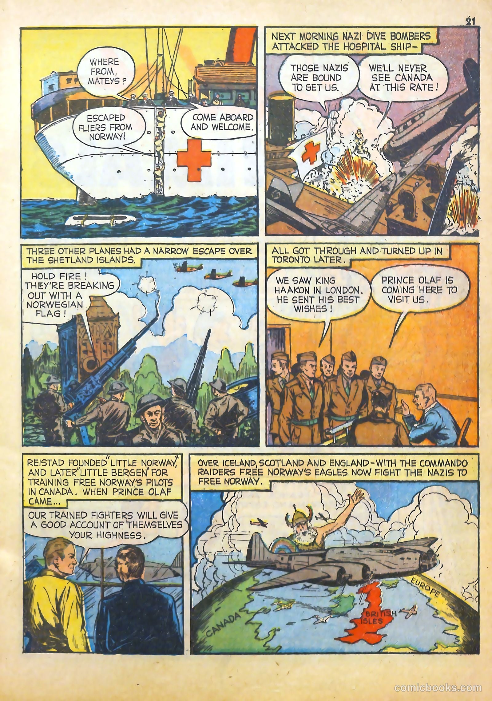 True Comics #16 (1942) — page 21 of 67