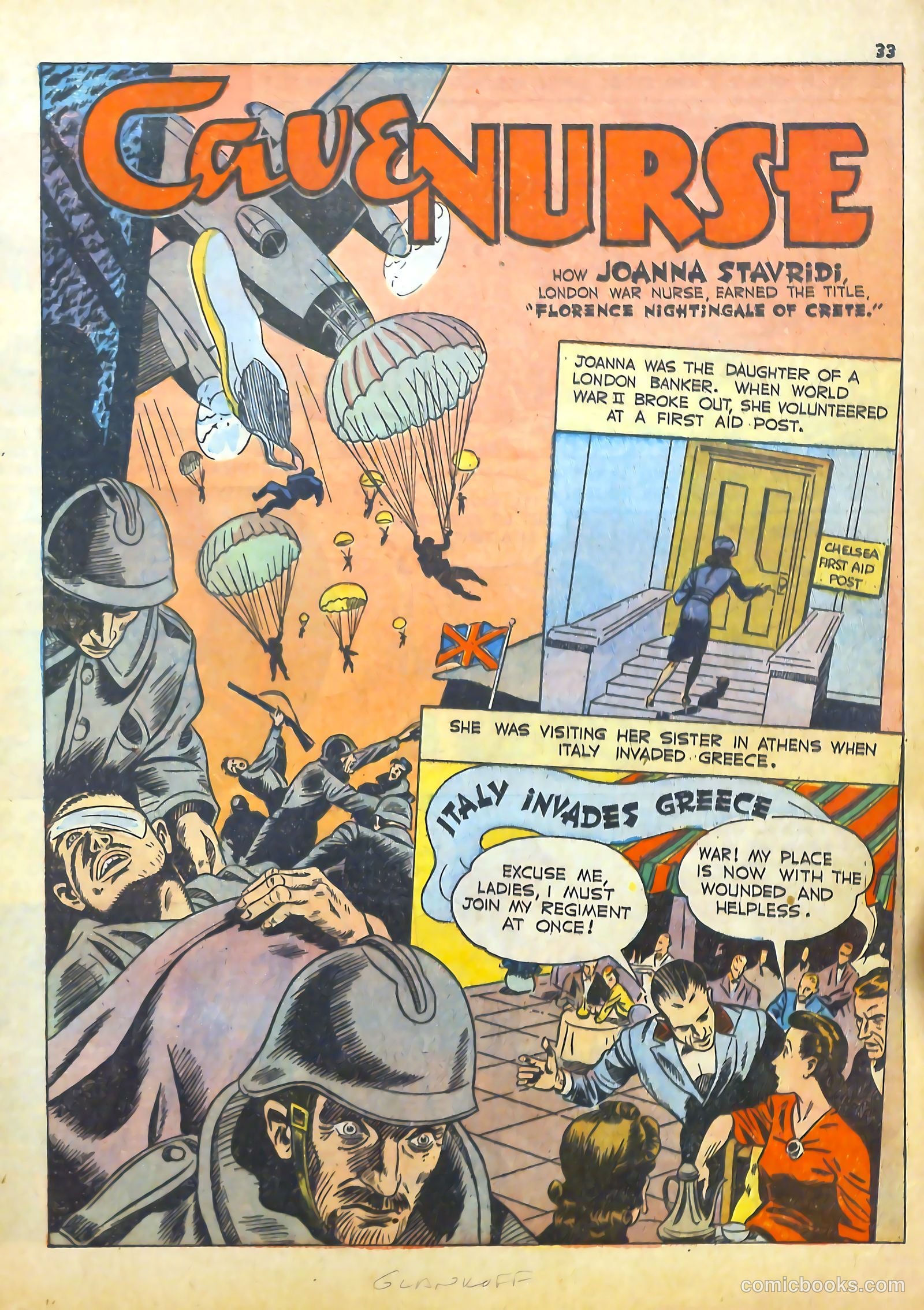 True Comics #16 (1942) — page 33 of 67