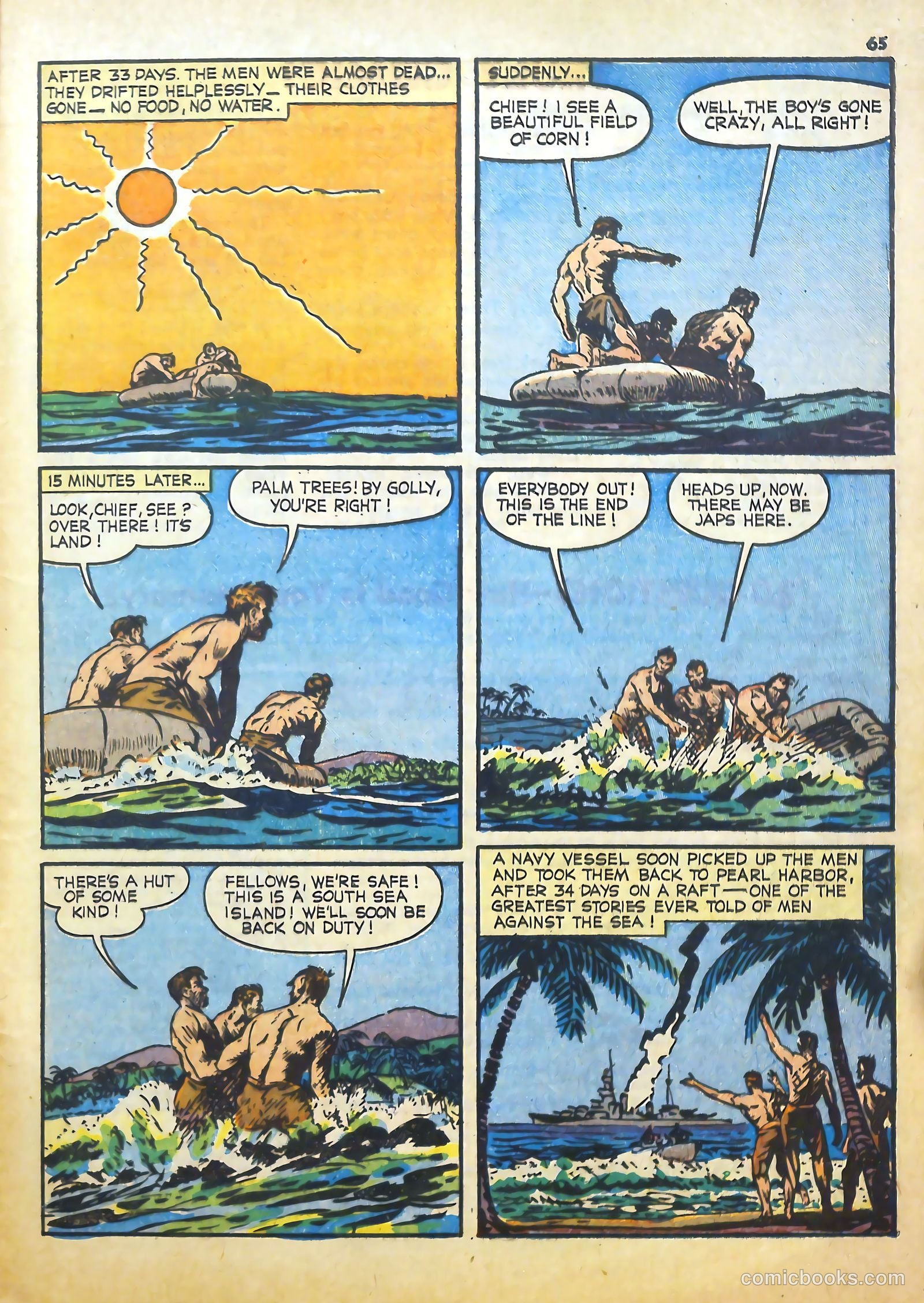 True Comics #16 (1942) — page 64 of 67