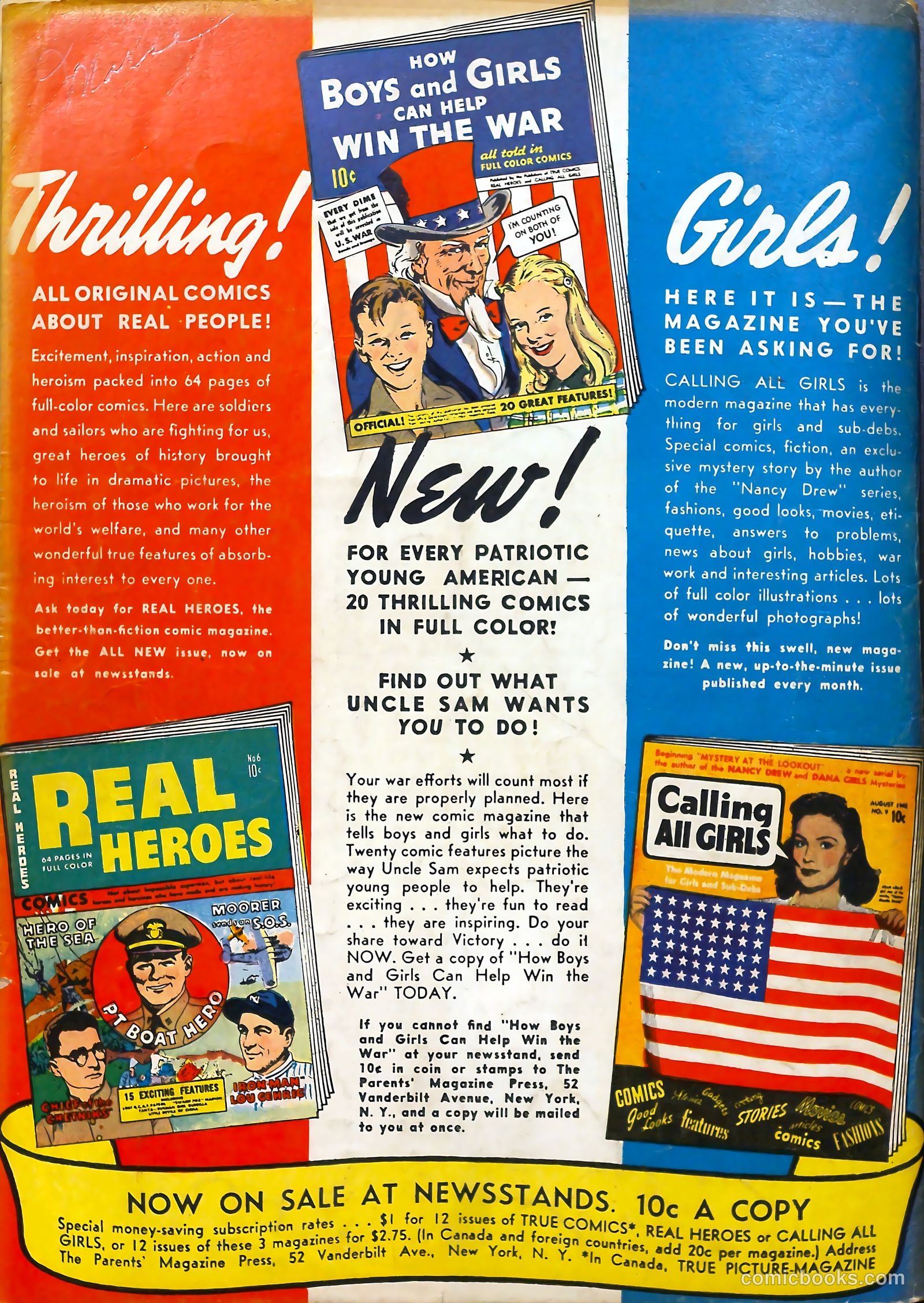True Comics #16 (1942) — page 67 of 67